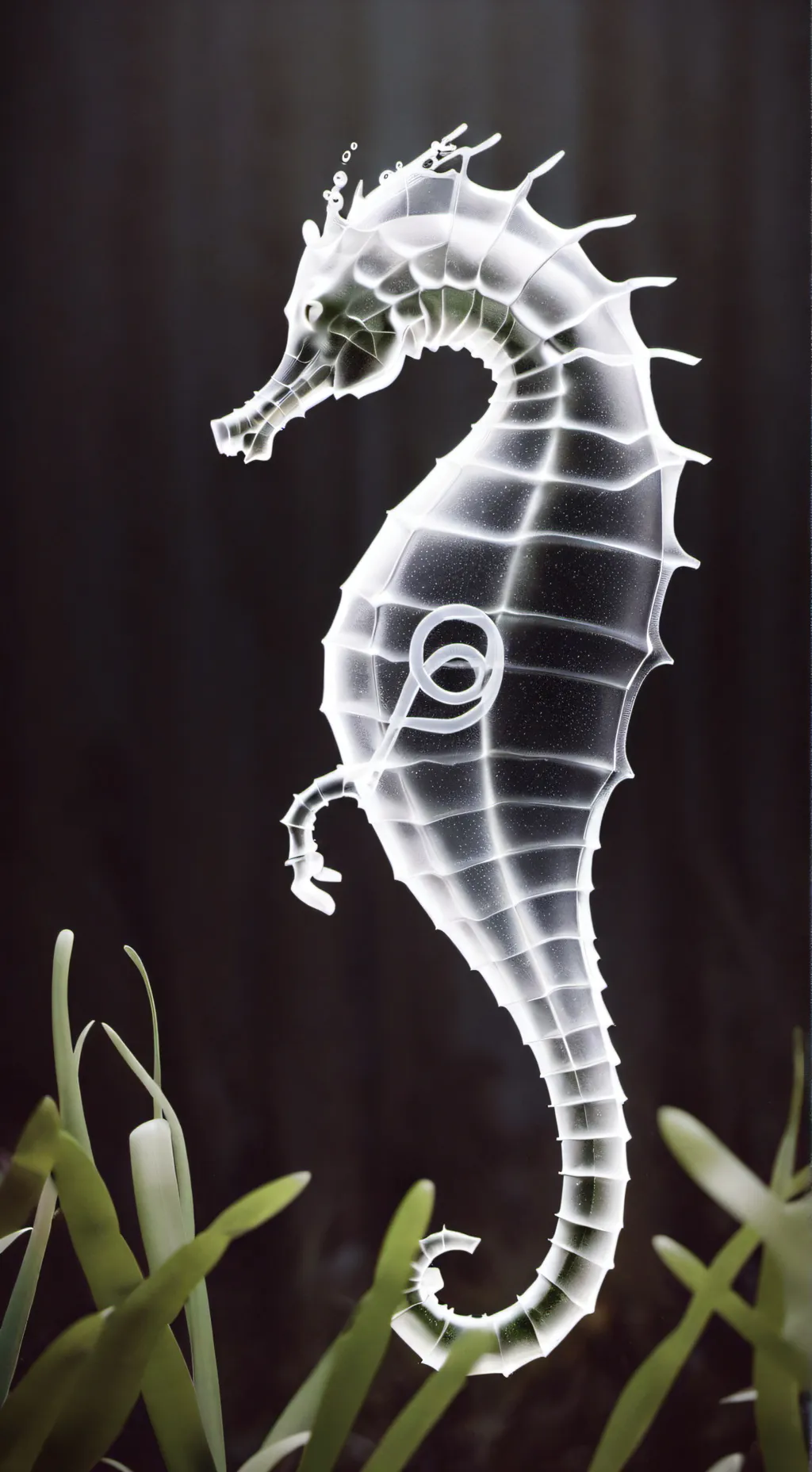 ai character: Seahorse pet background