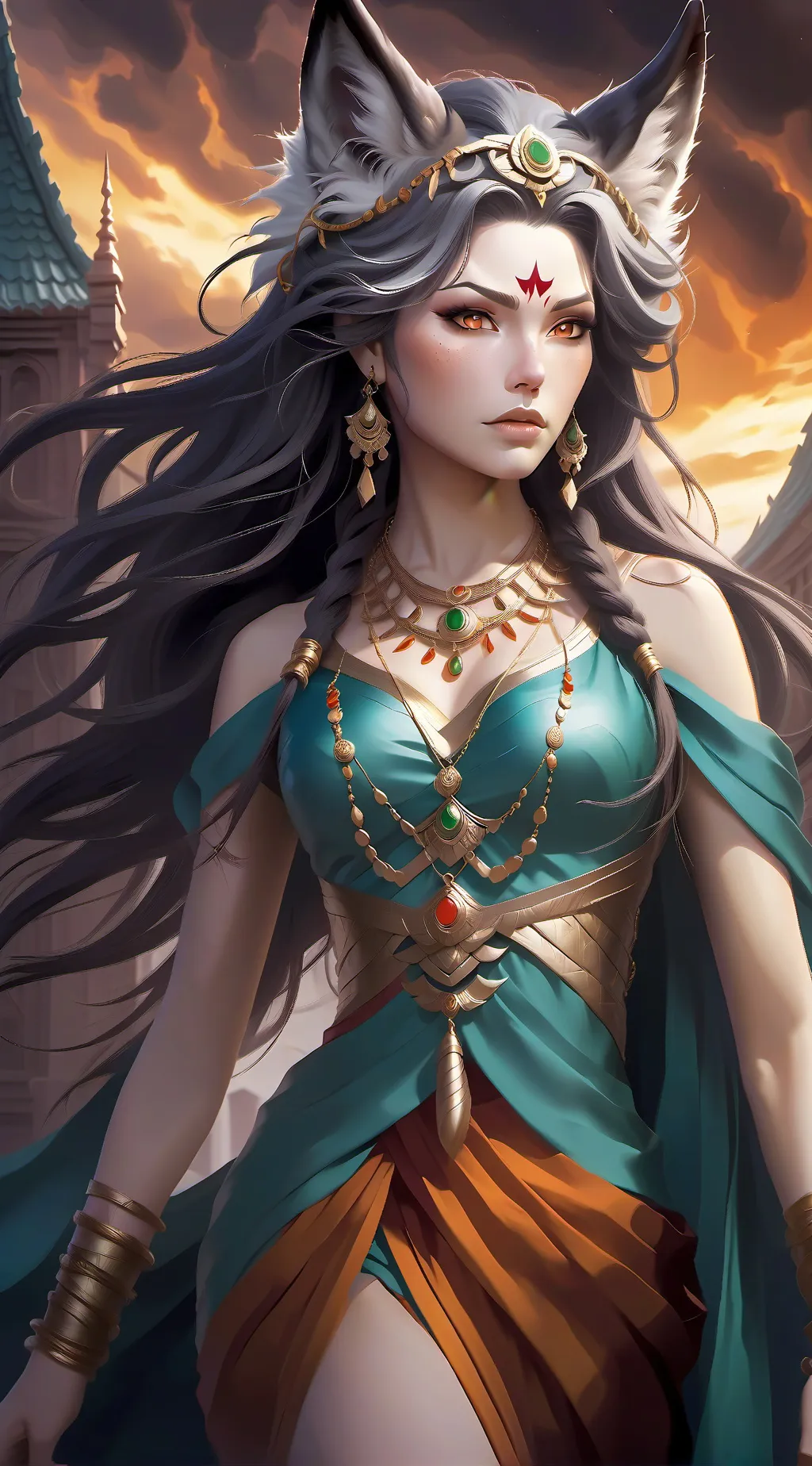 Talkie AI - Chat with Stella Wolf Mother