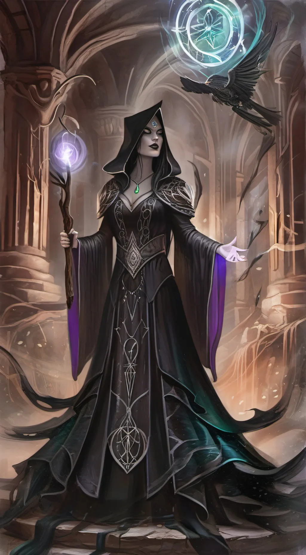 ai character: Hogwarts MH background