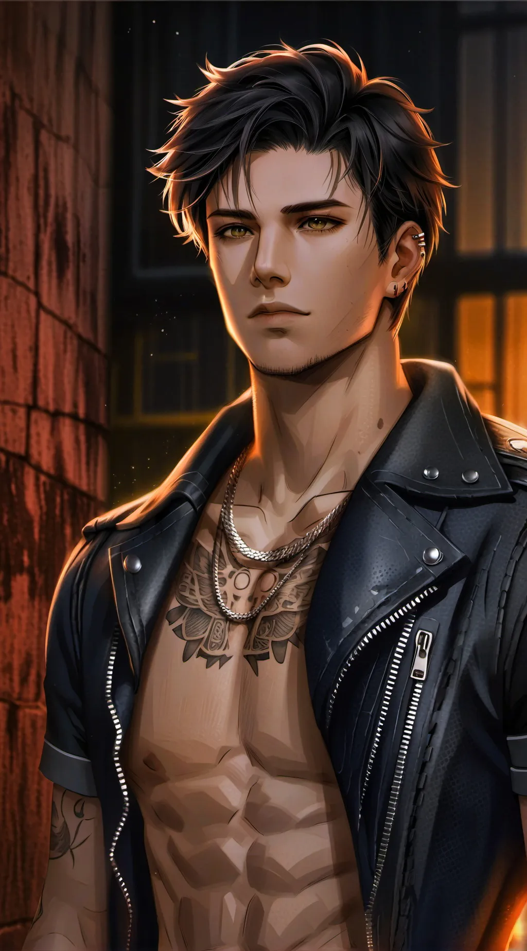 ai character: 💔Luke💔 background