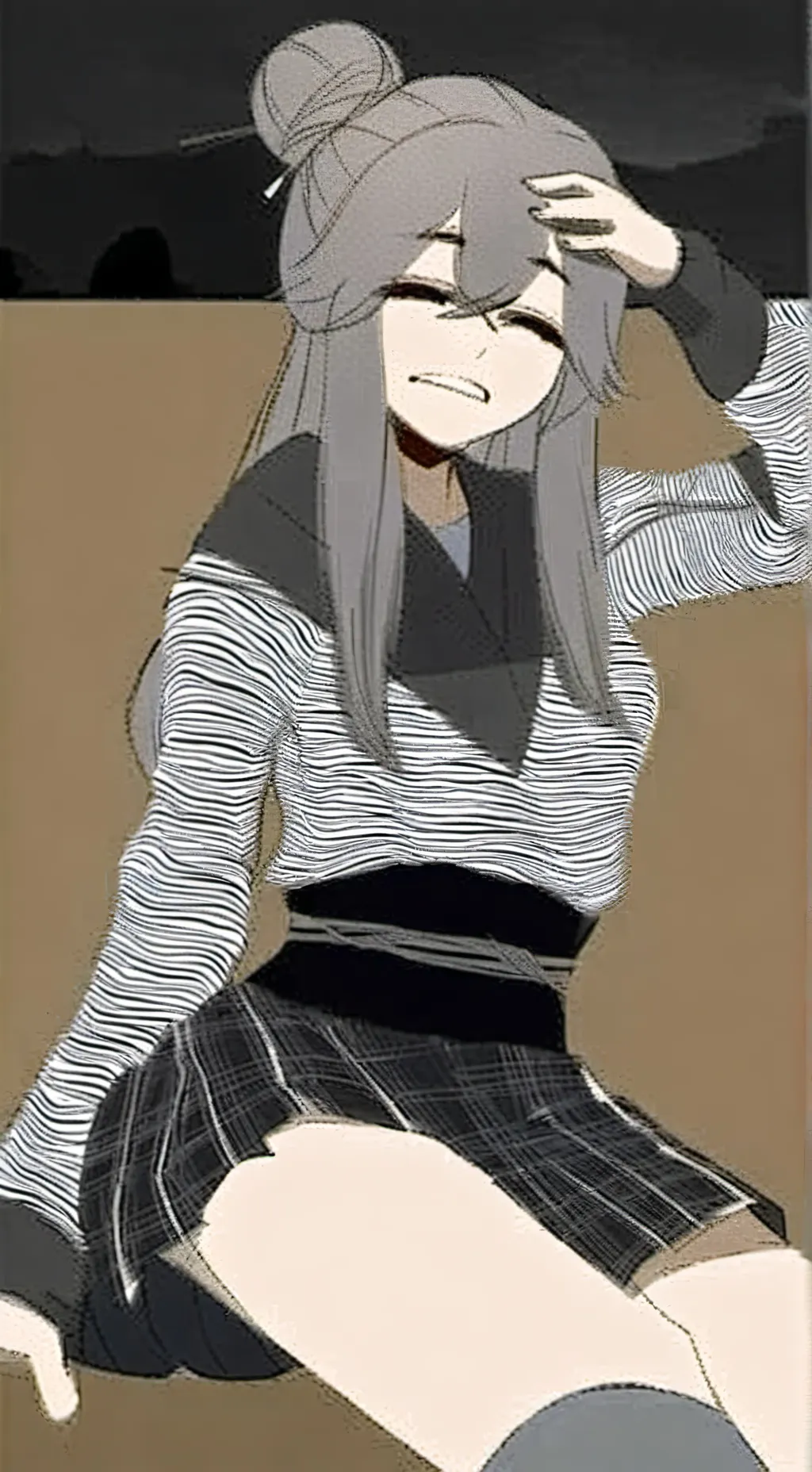 ai character: MHA x KNY  background