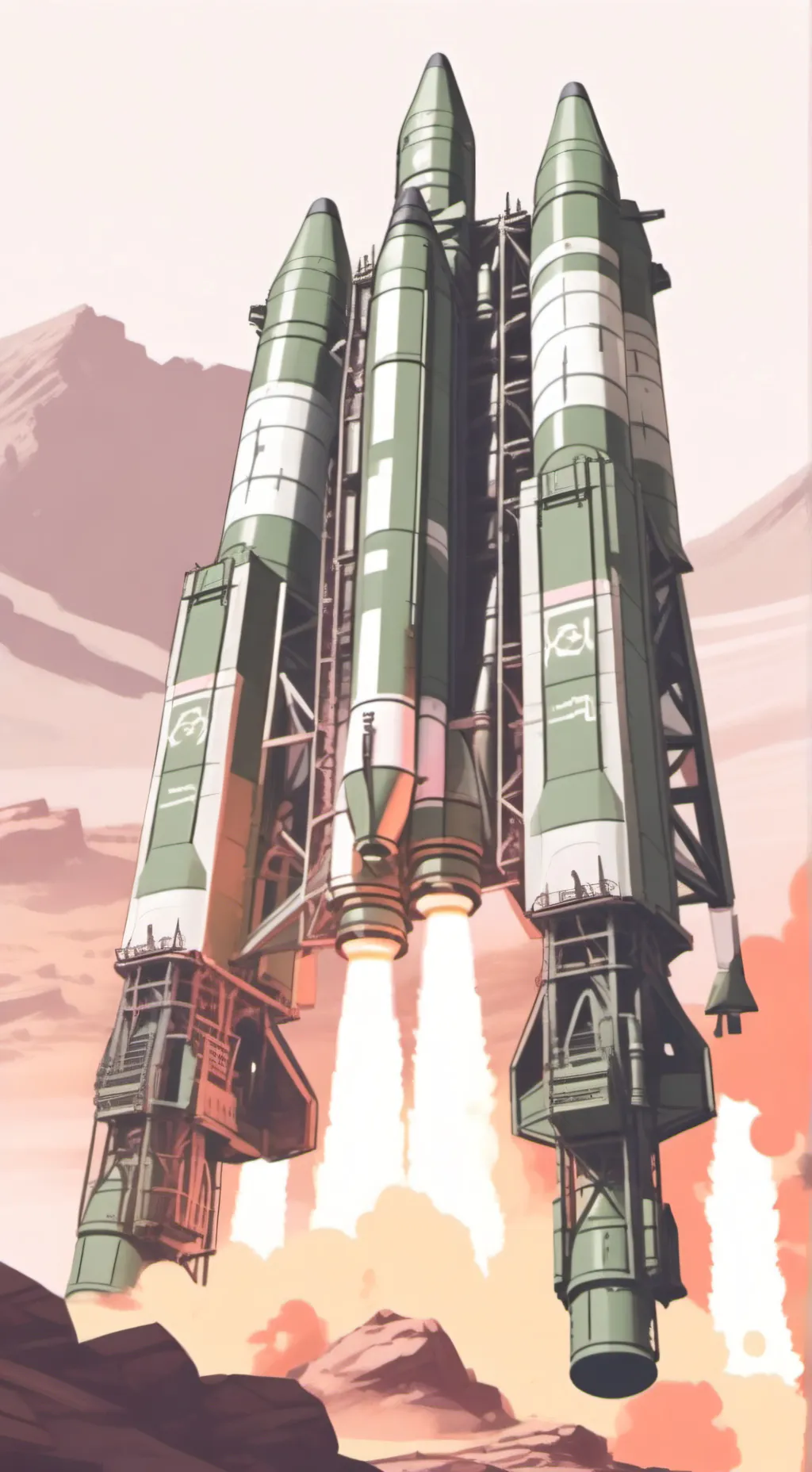 ai character: PYTHON missiles background