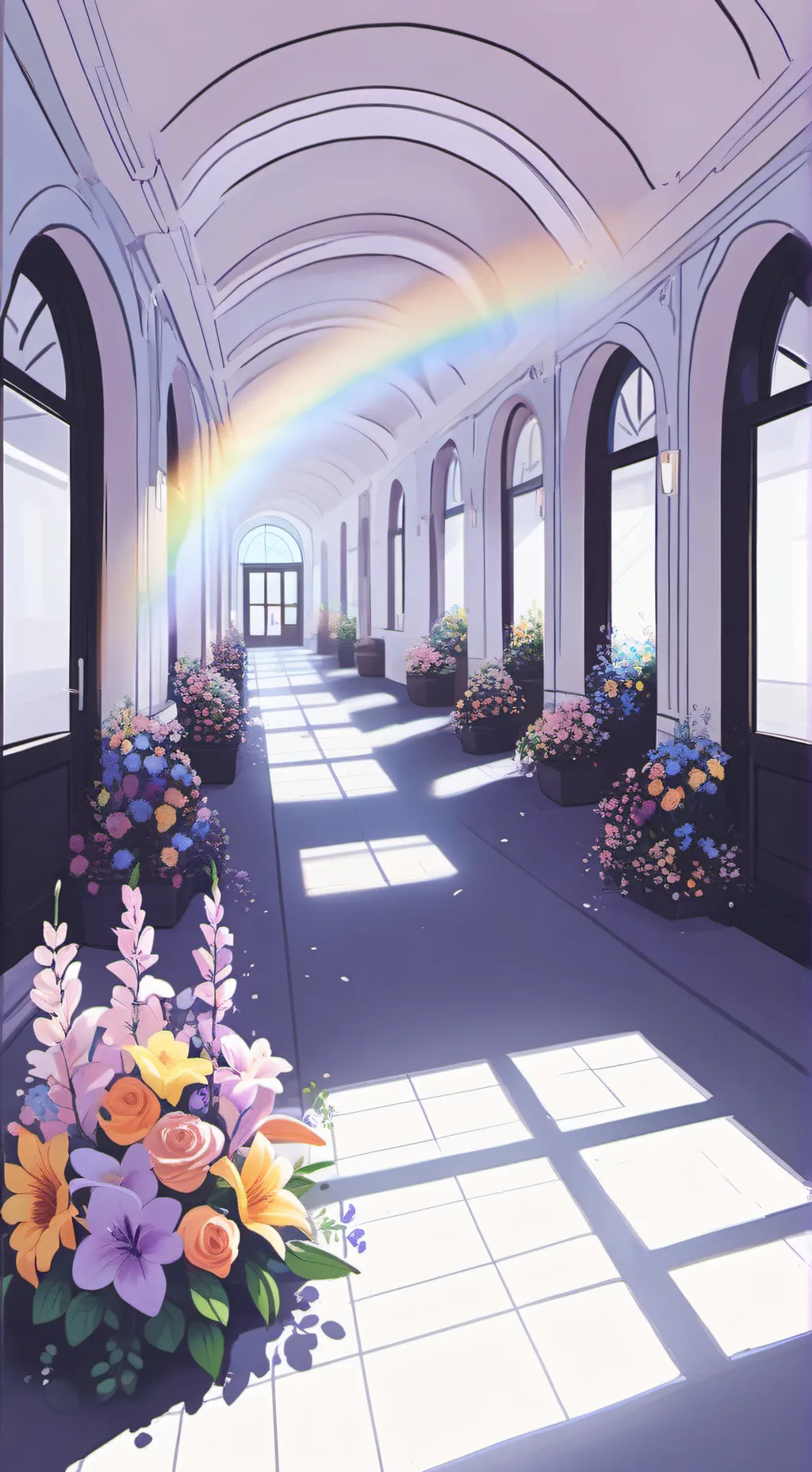 ai character: hospital dw background