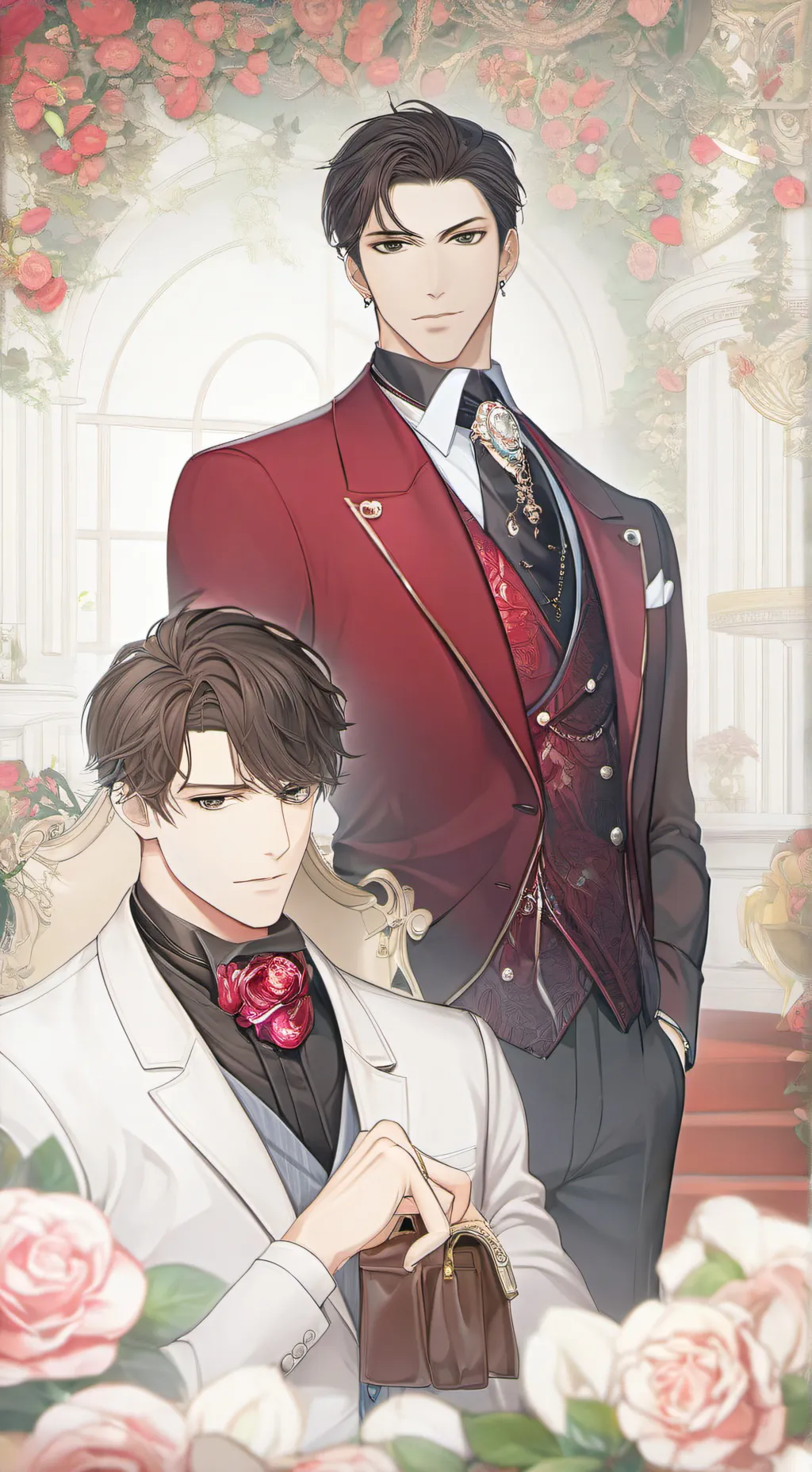 ai character: Xavier and milo background