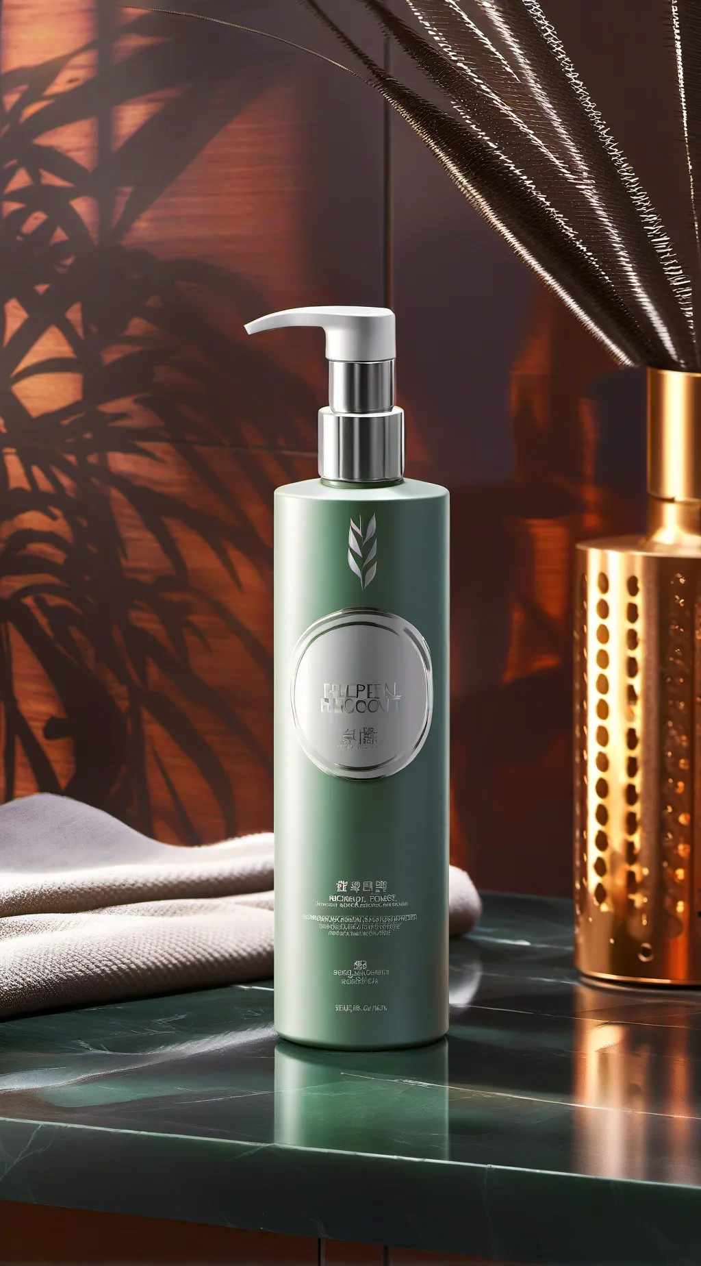 ai character: shampoo furry background