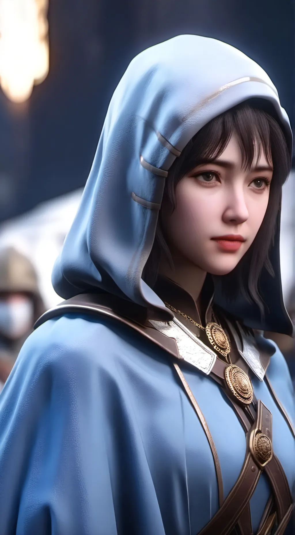 ai character: Female Plague background