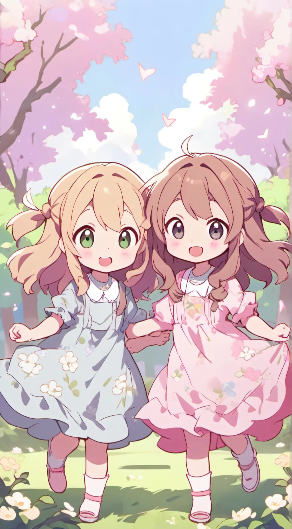 ai character: Spoiled twins background