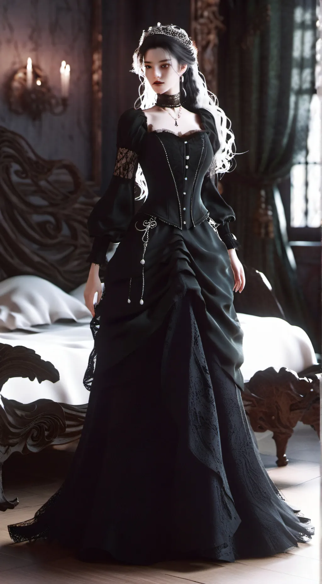 ai character: Sasha background