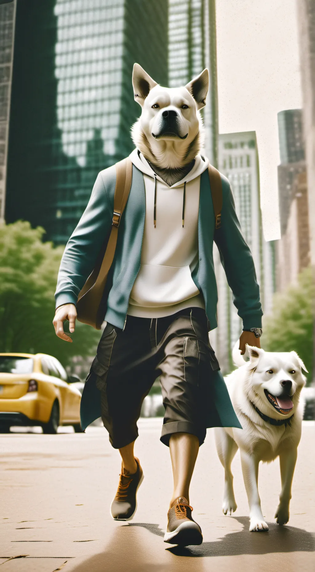 ai character: Dogman background