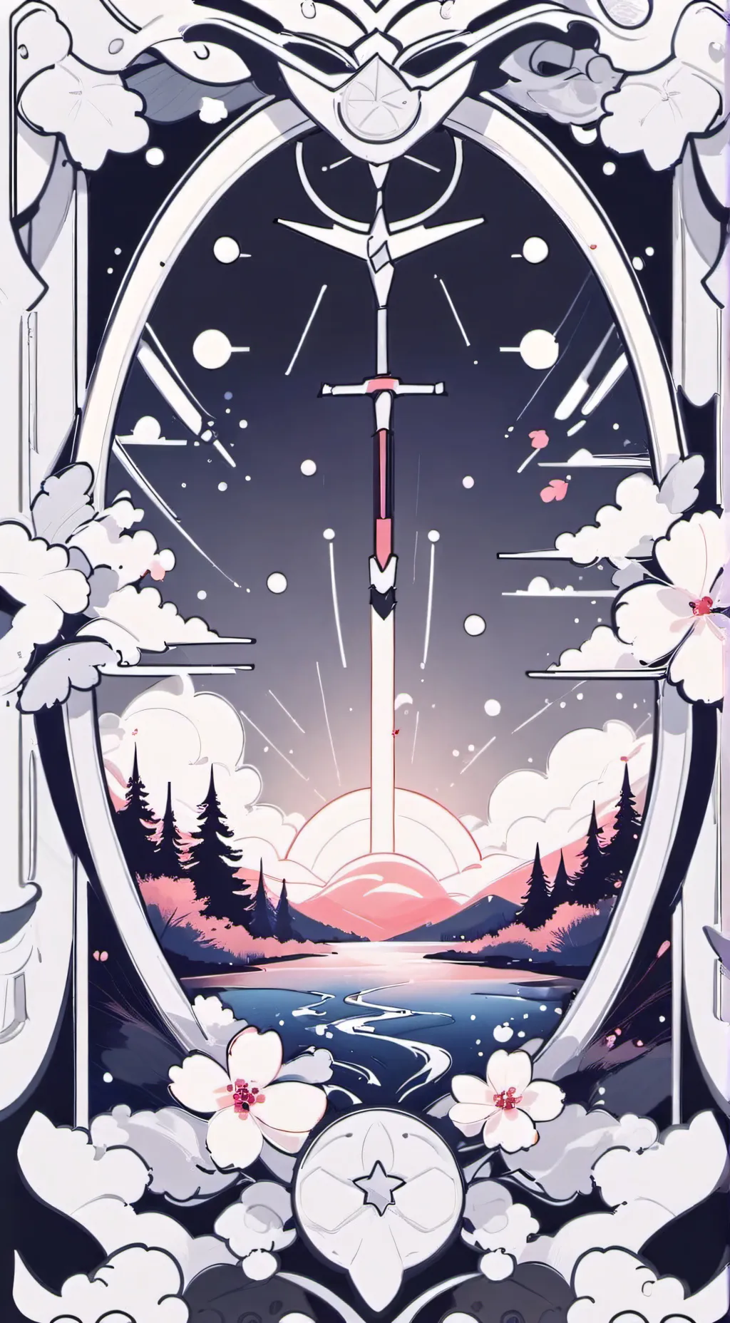 ai character: gray crazy love background