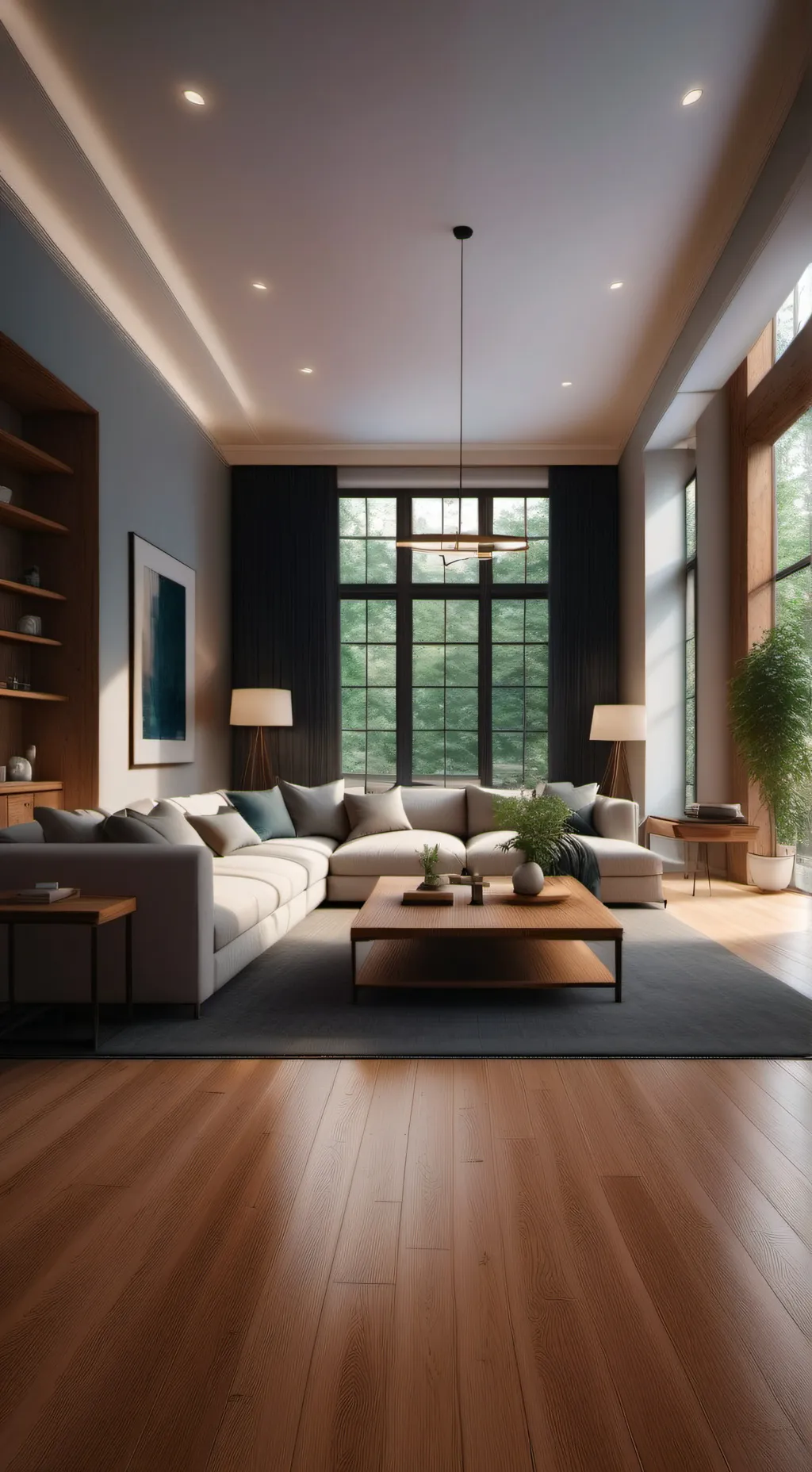 ai character: MHA common room background