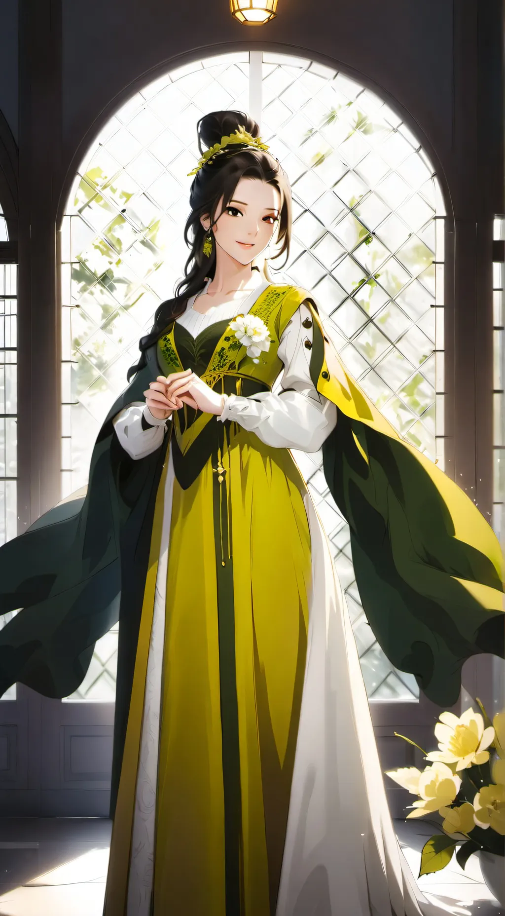 ai character: Chartreus background