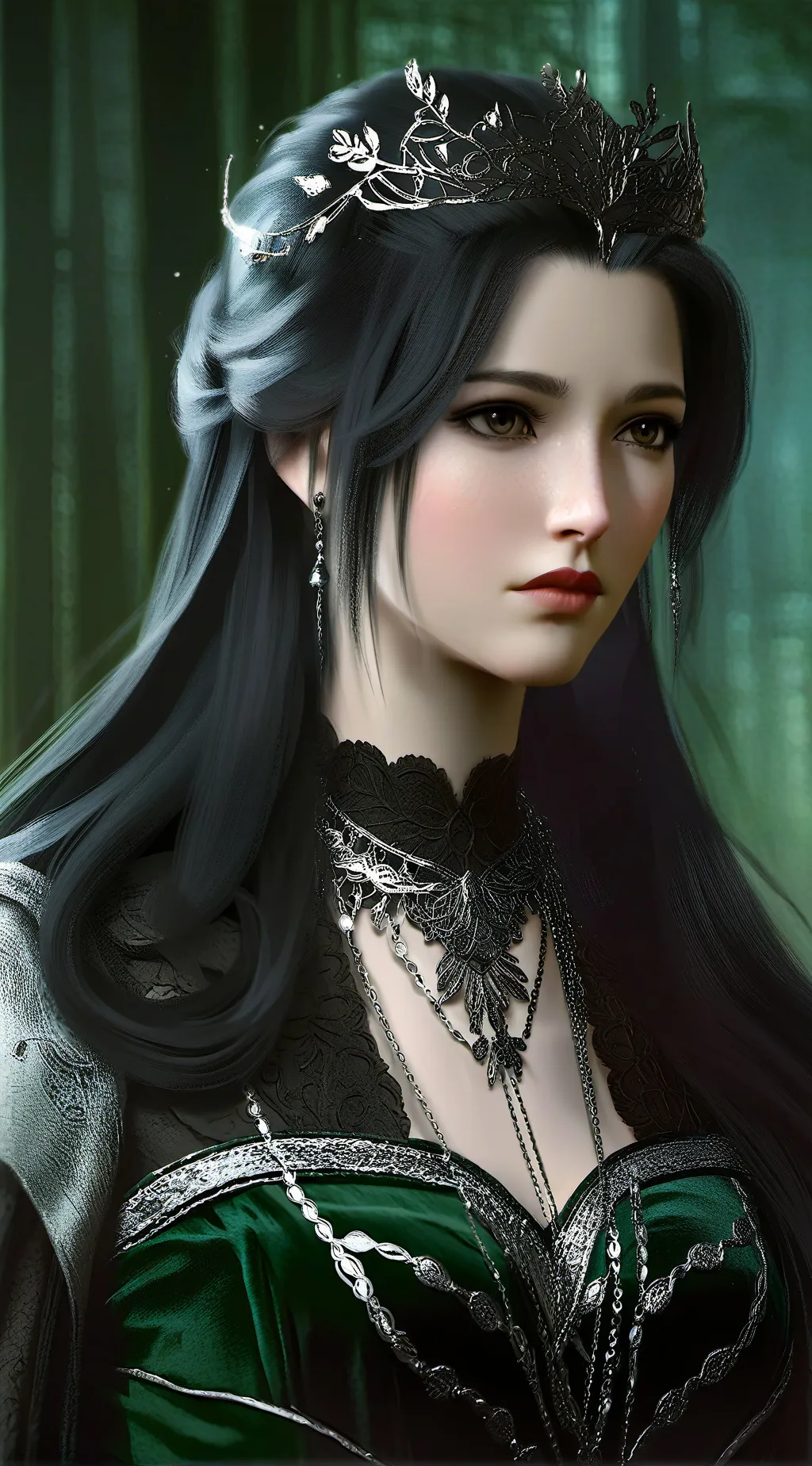 ai character: Andrea  background