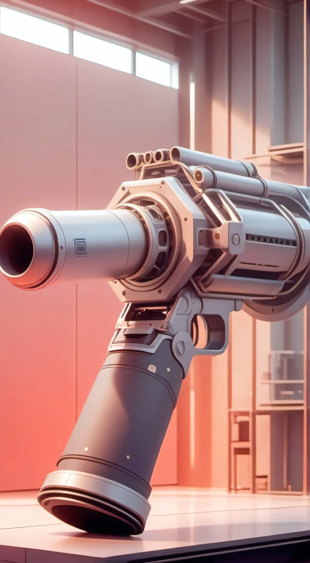 ai character: ALASTORsiegecannon background