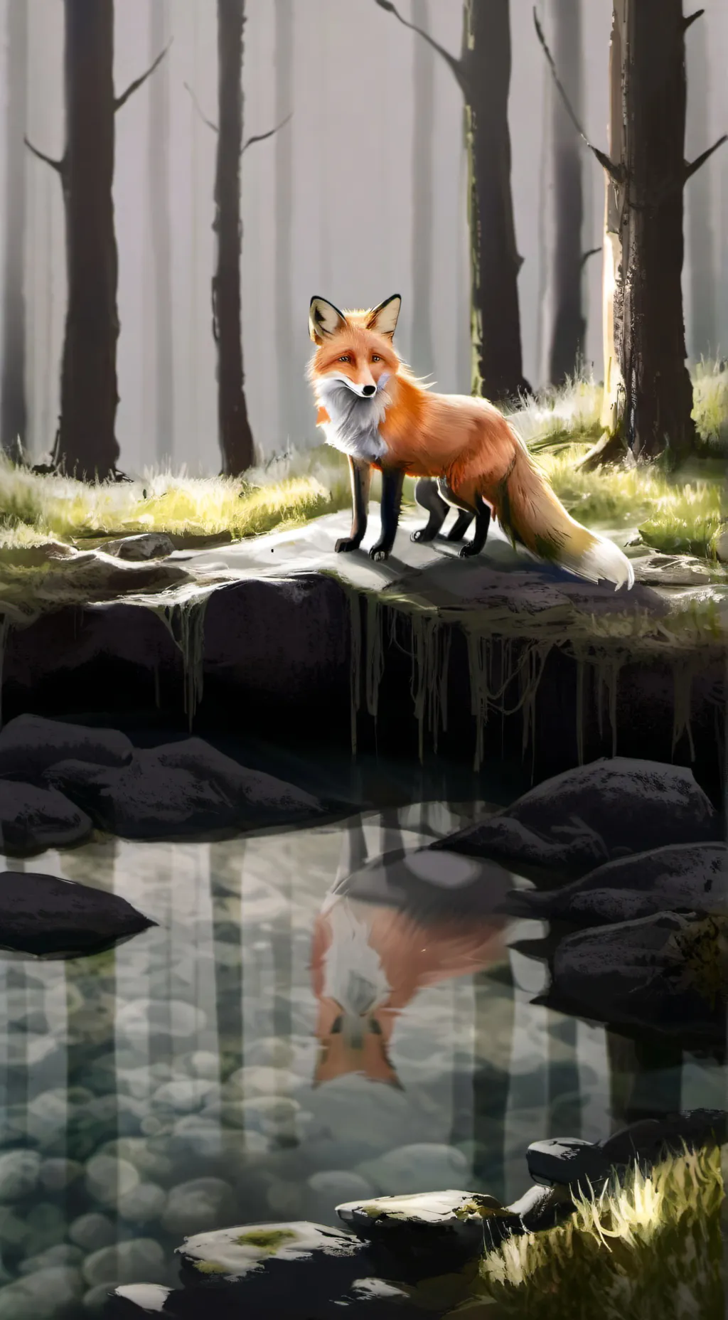 ai character: Fena background