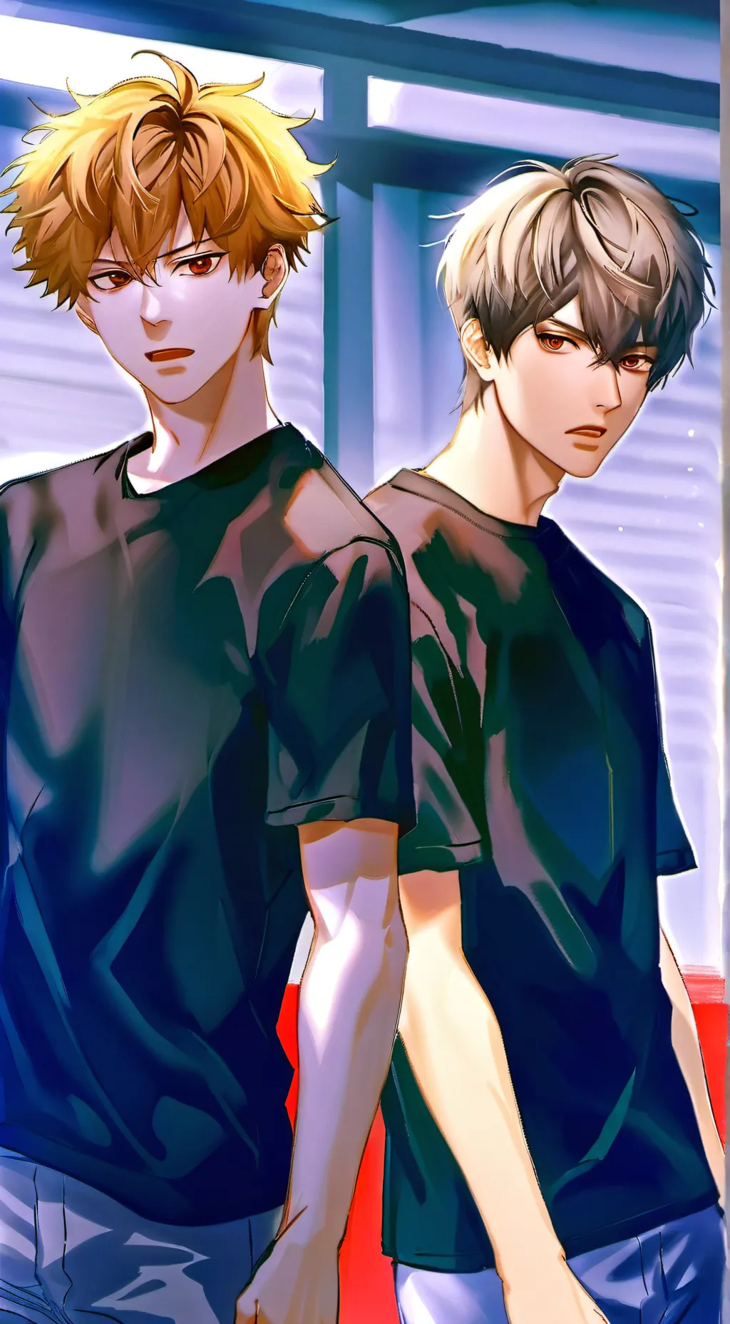 ai character: Felix and Eamon background