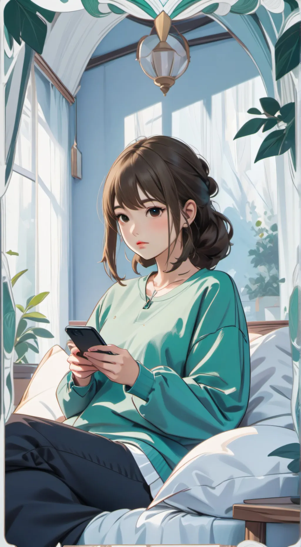 ai character: Makenna background