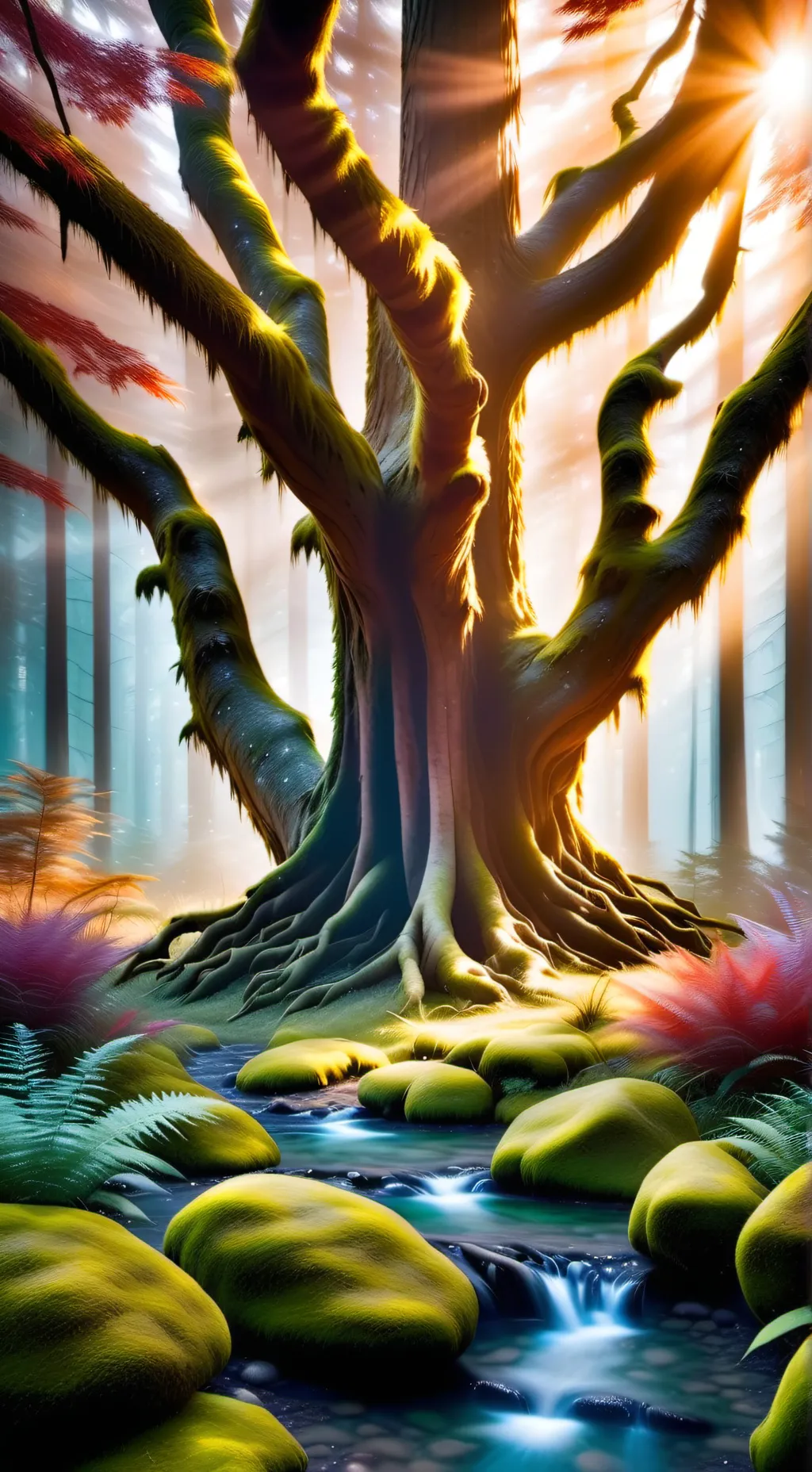 ai character: Whispering Pines background