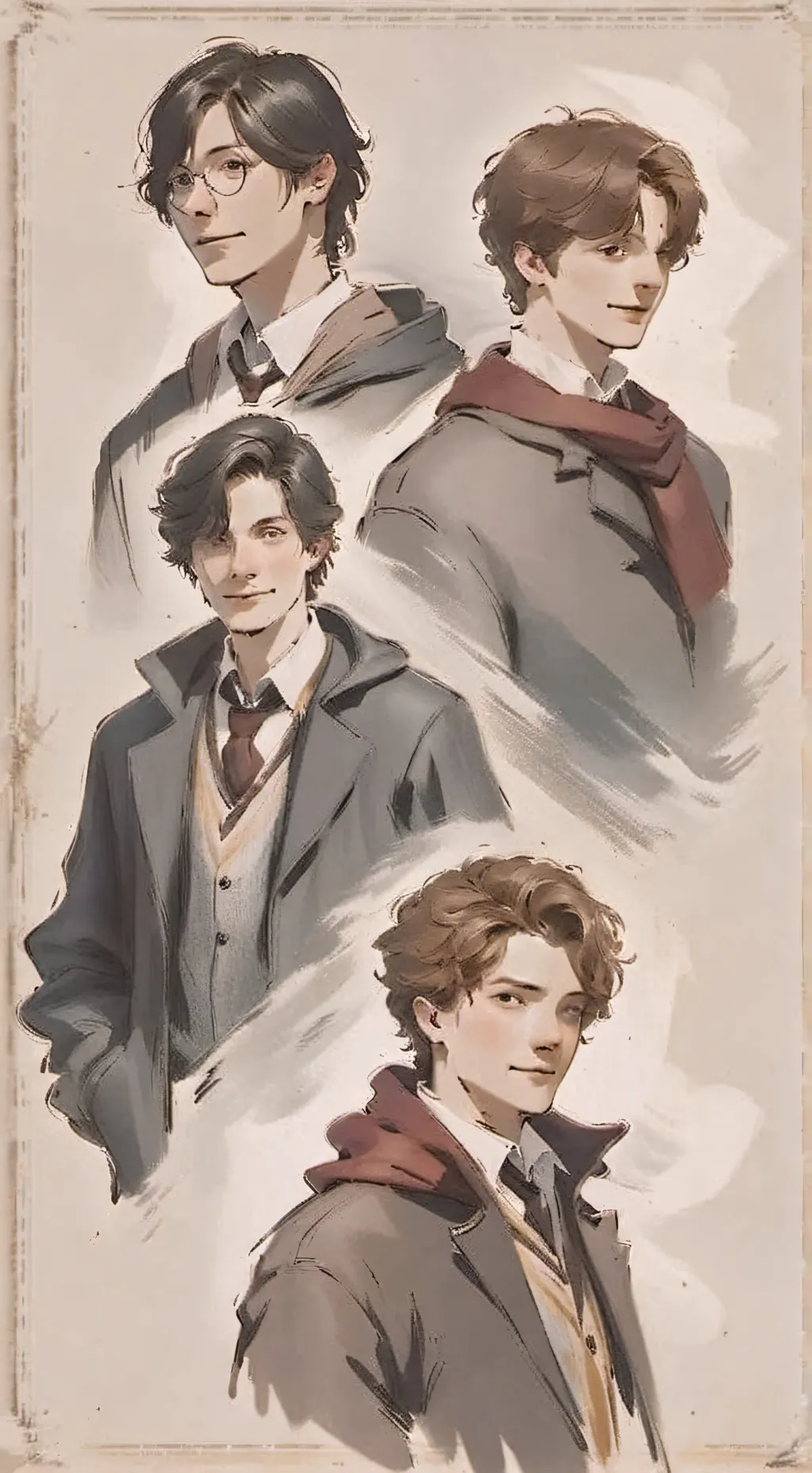 ai character: Marauders era❤️‍🩹 background