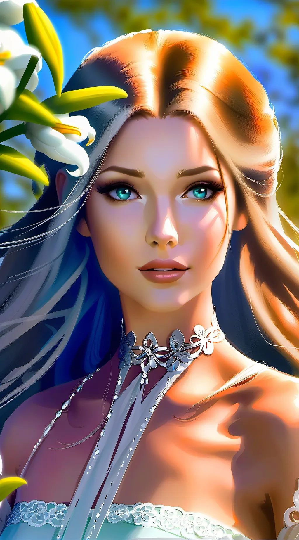 ai character: lesha and jesse ag background