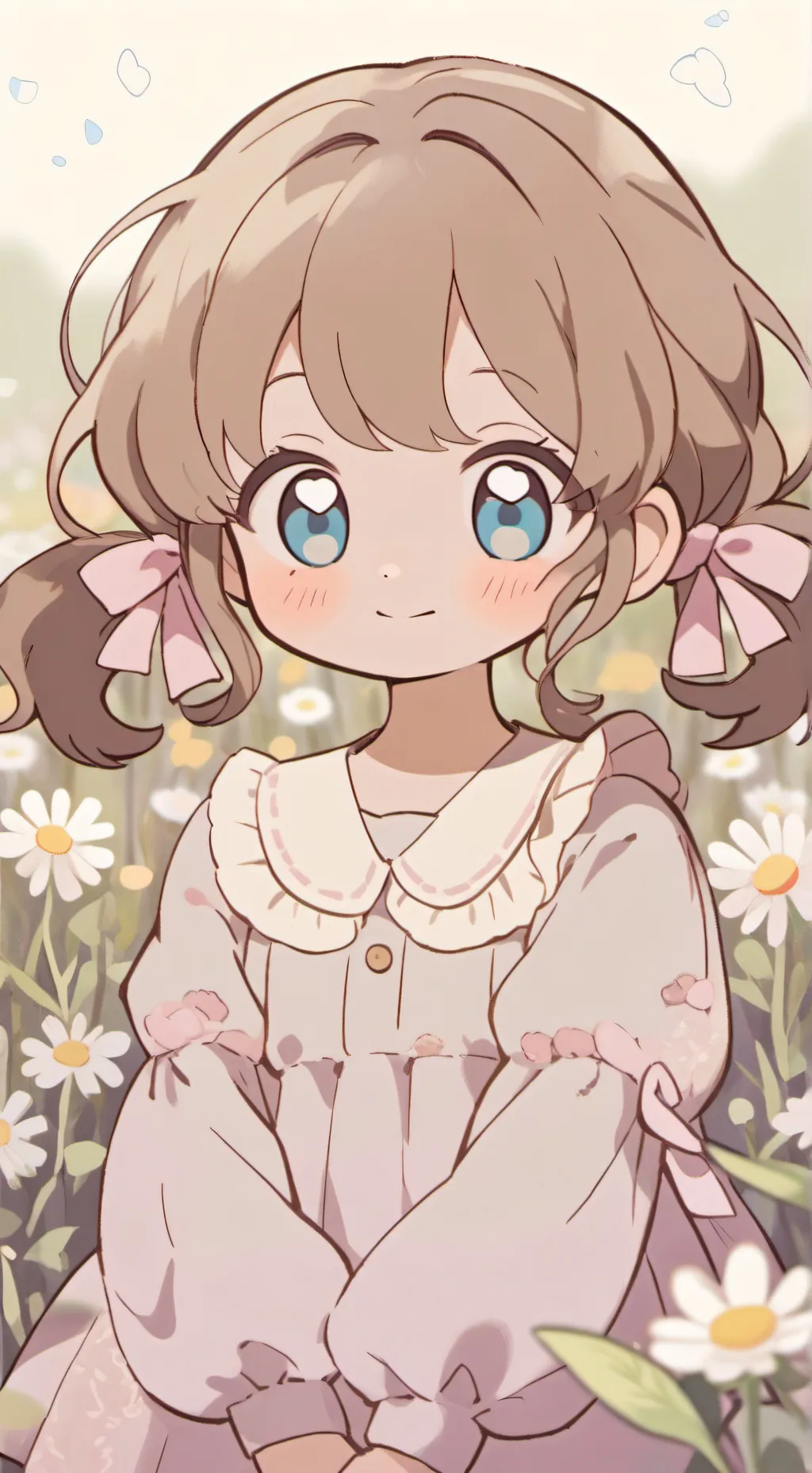 ai character: LITTLE DAHLIA  background