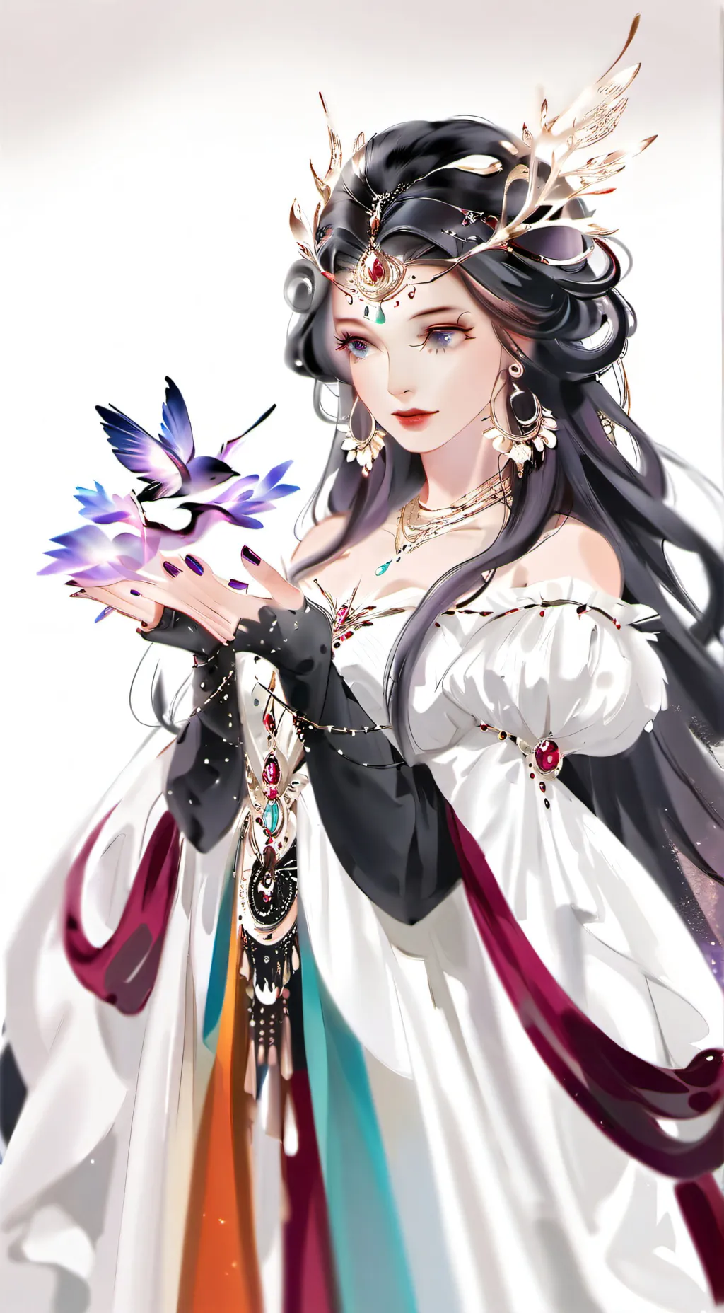 ai character:  LEAVE A COMMENT background