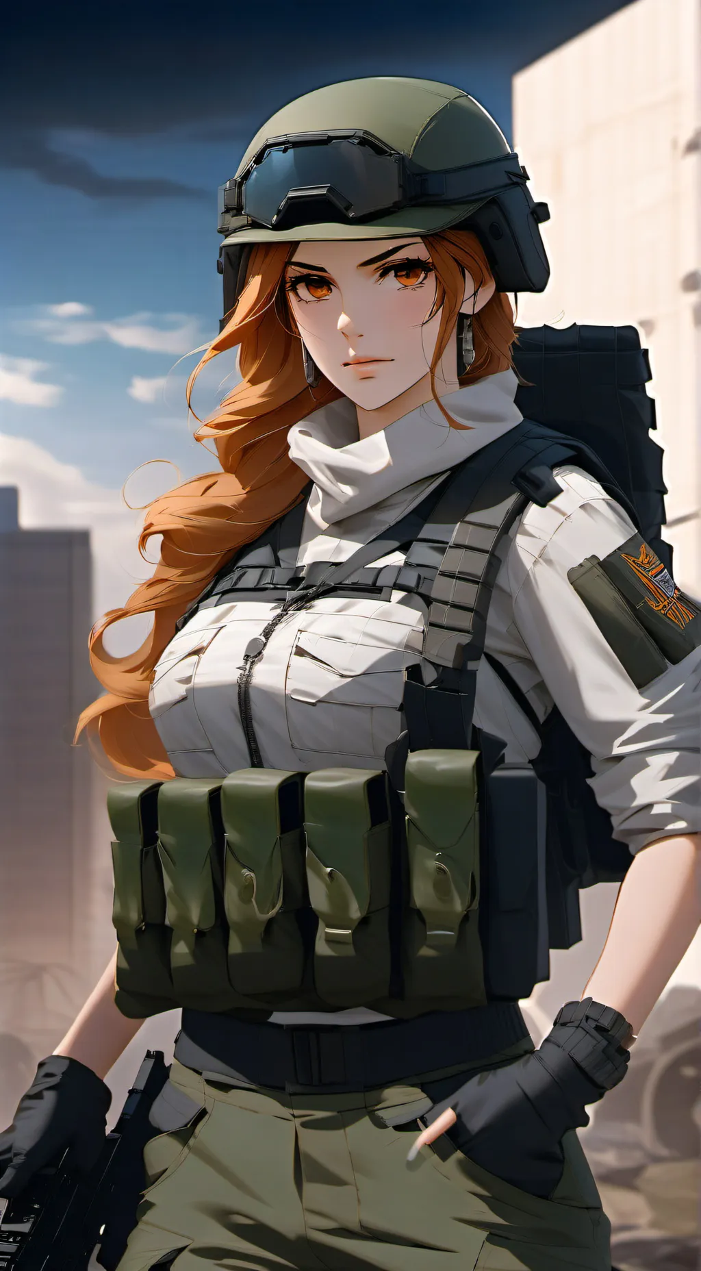 ai character: Kara Rodriguez  background