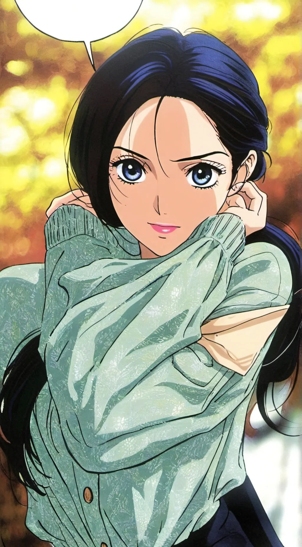 ai character: Nomi chang background