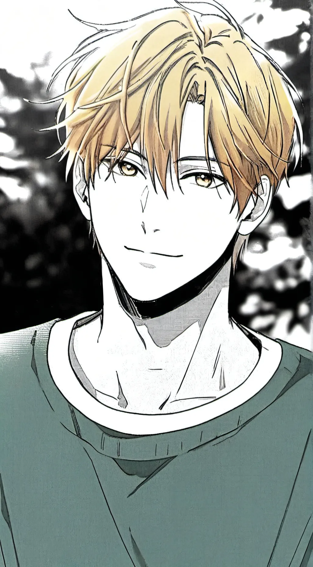 ai character: Lucas  background