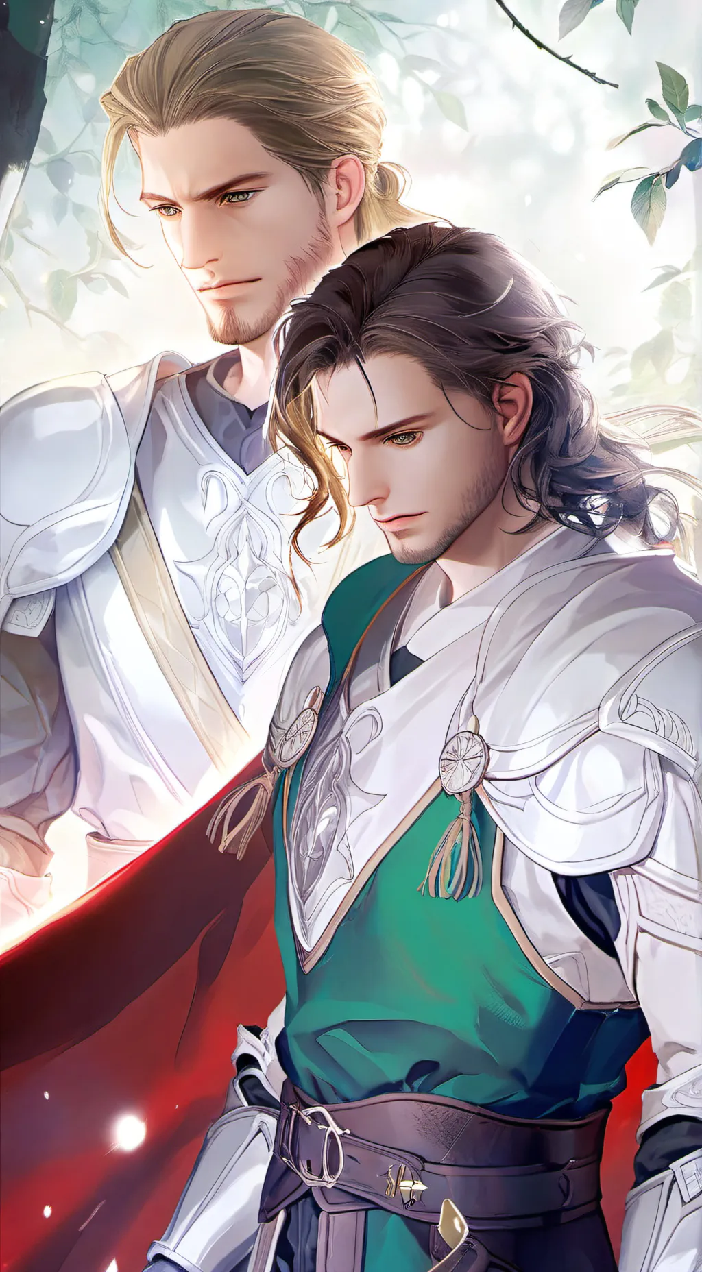 ai character: Thor and Loki background