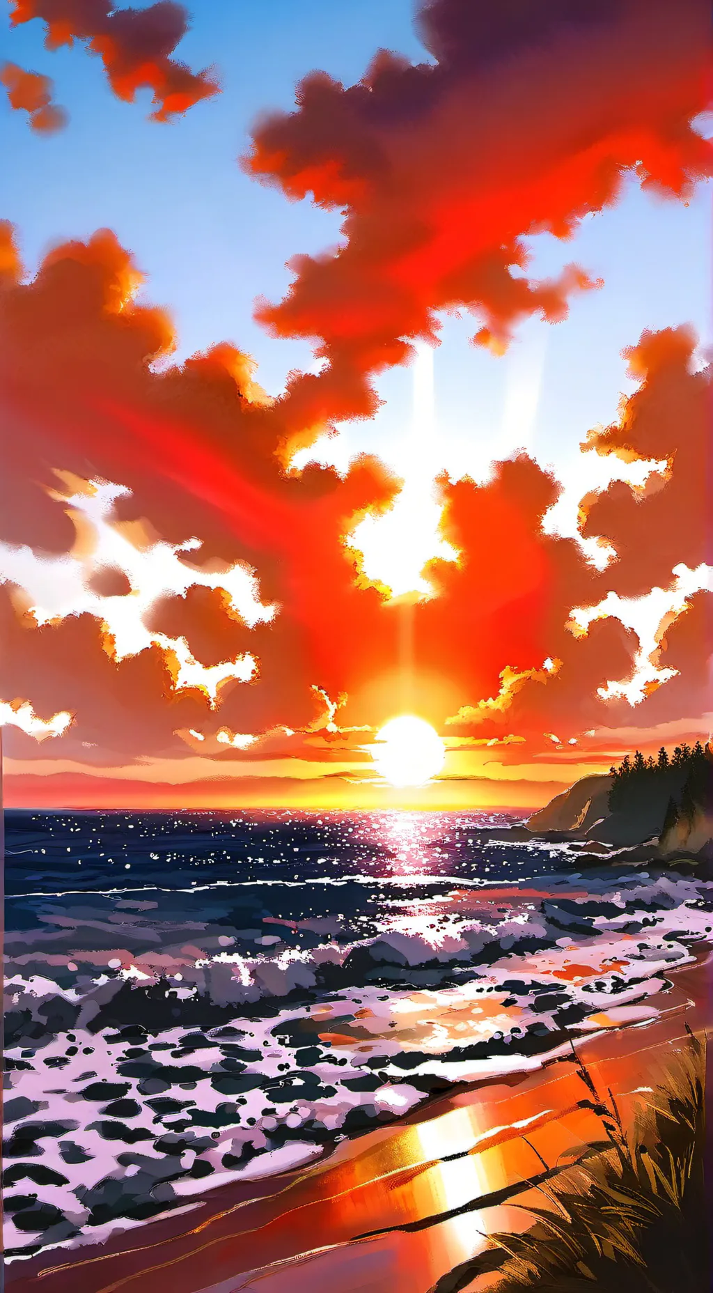 ai character: Life background