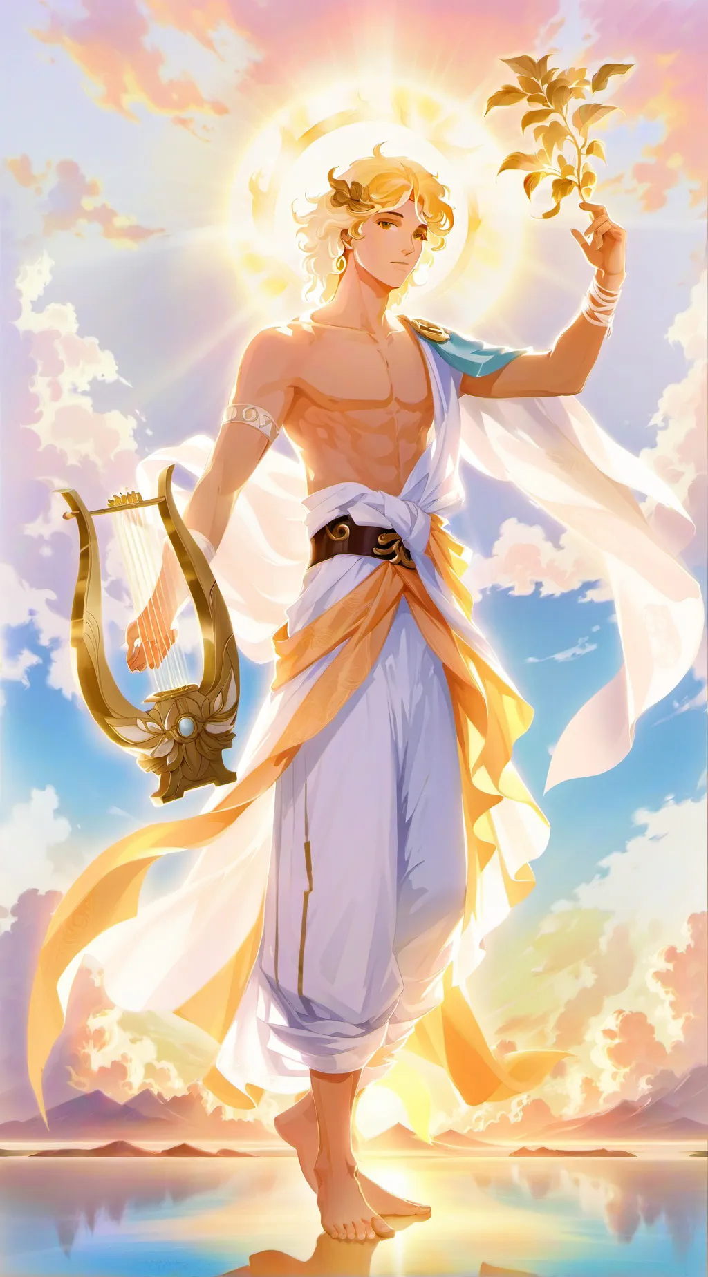 ai character: ☀️Apollo☀️ background