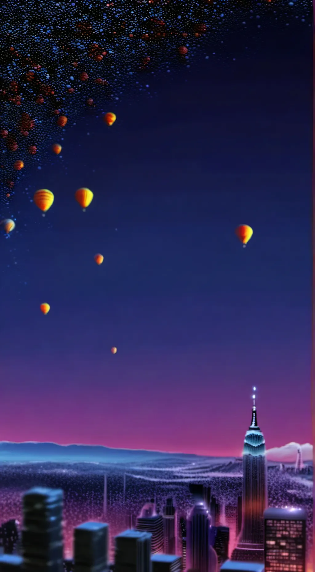 ai character: transistor background