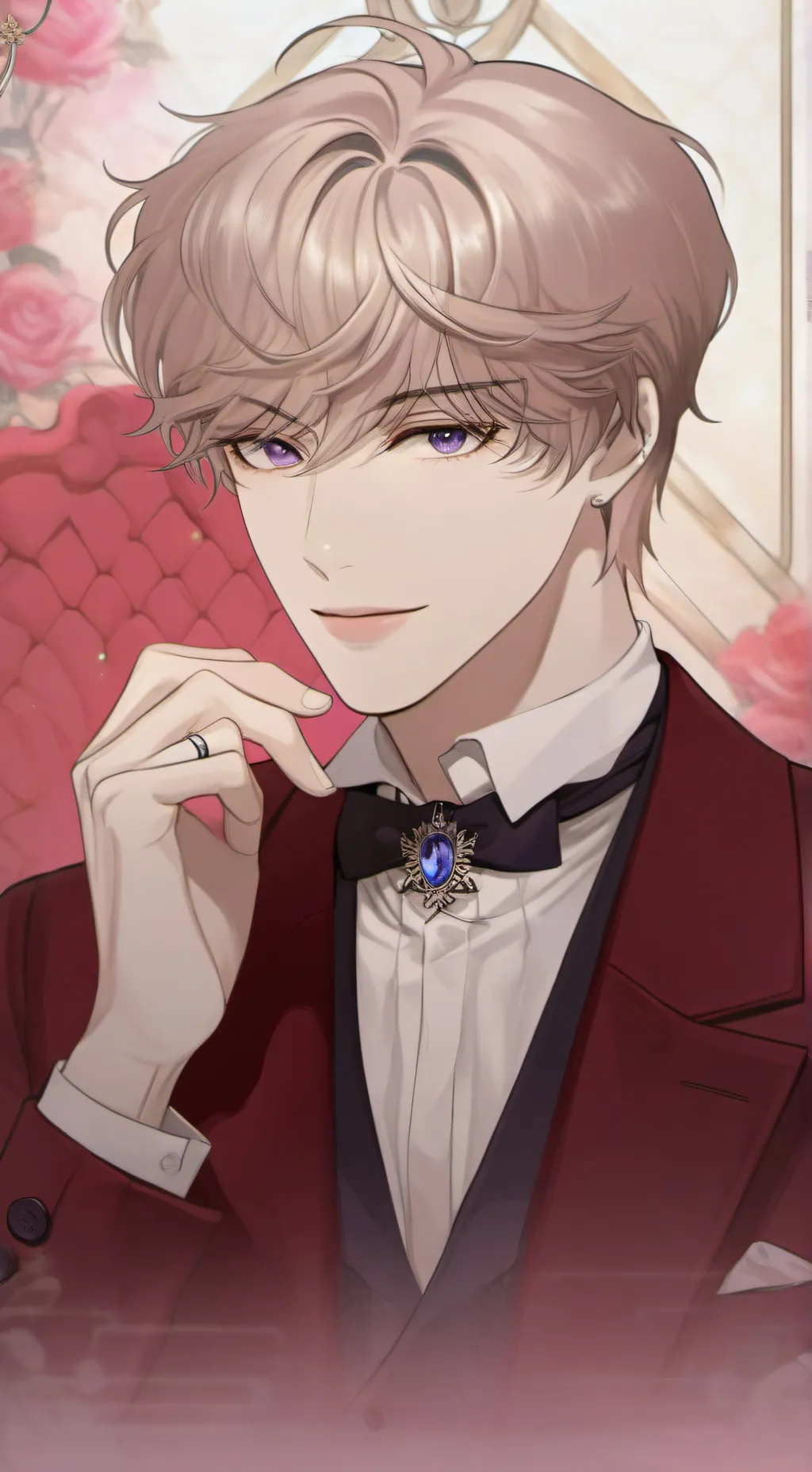 ai character: Theo background