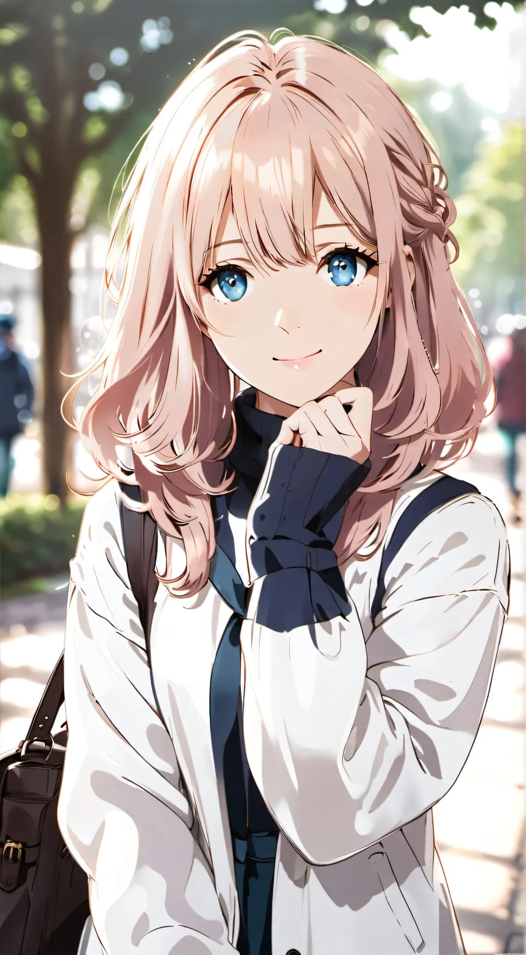 ai character: sarah background