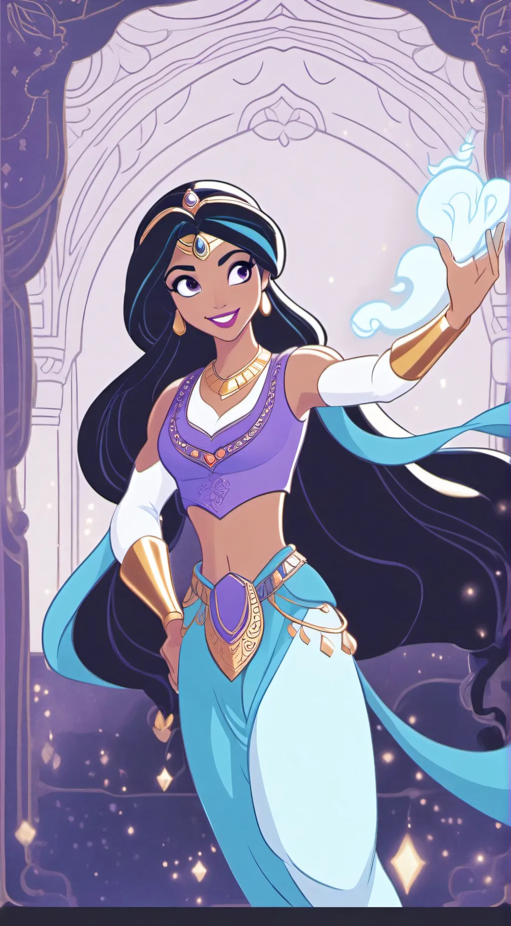 ai character: Aladdin rp background