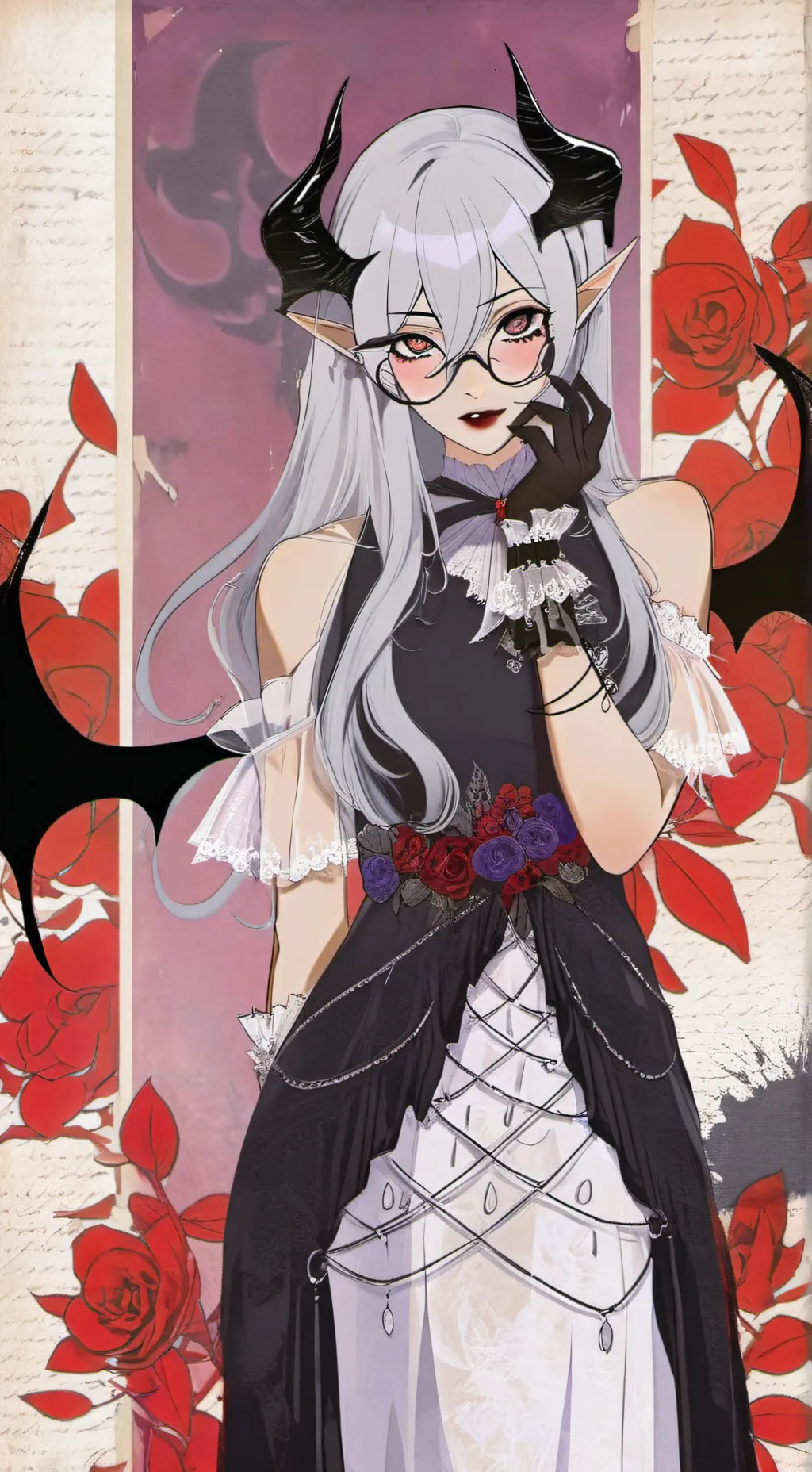 ai character: Vicky 🔲 background