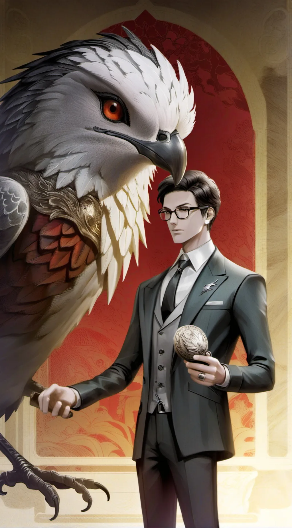 ai character: Zander background