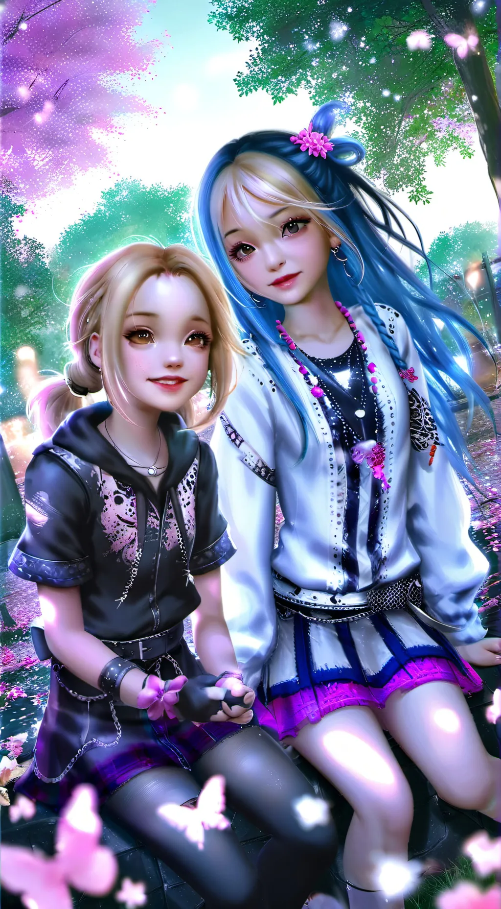 ai character: Gf background