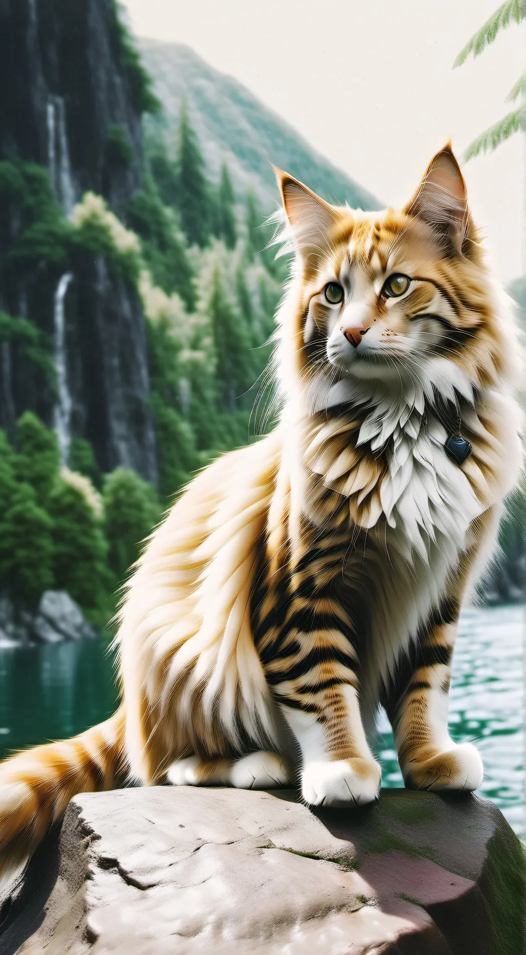 ai character: Tide^Paws background