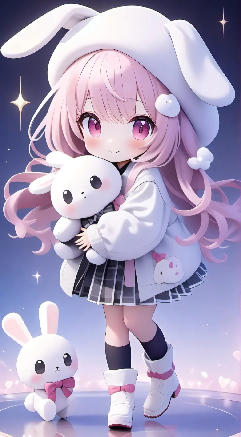 ai character: tu ija Lili  background