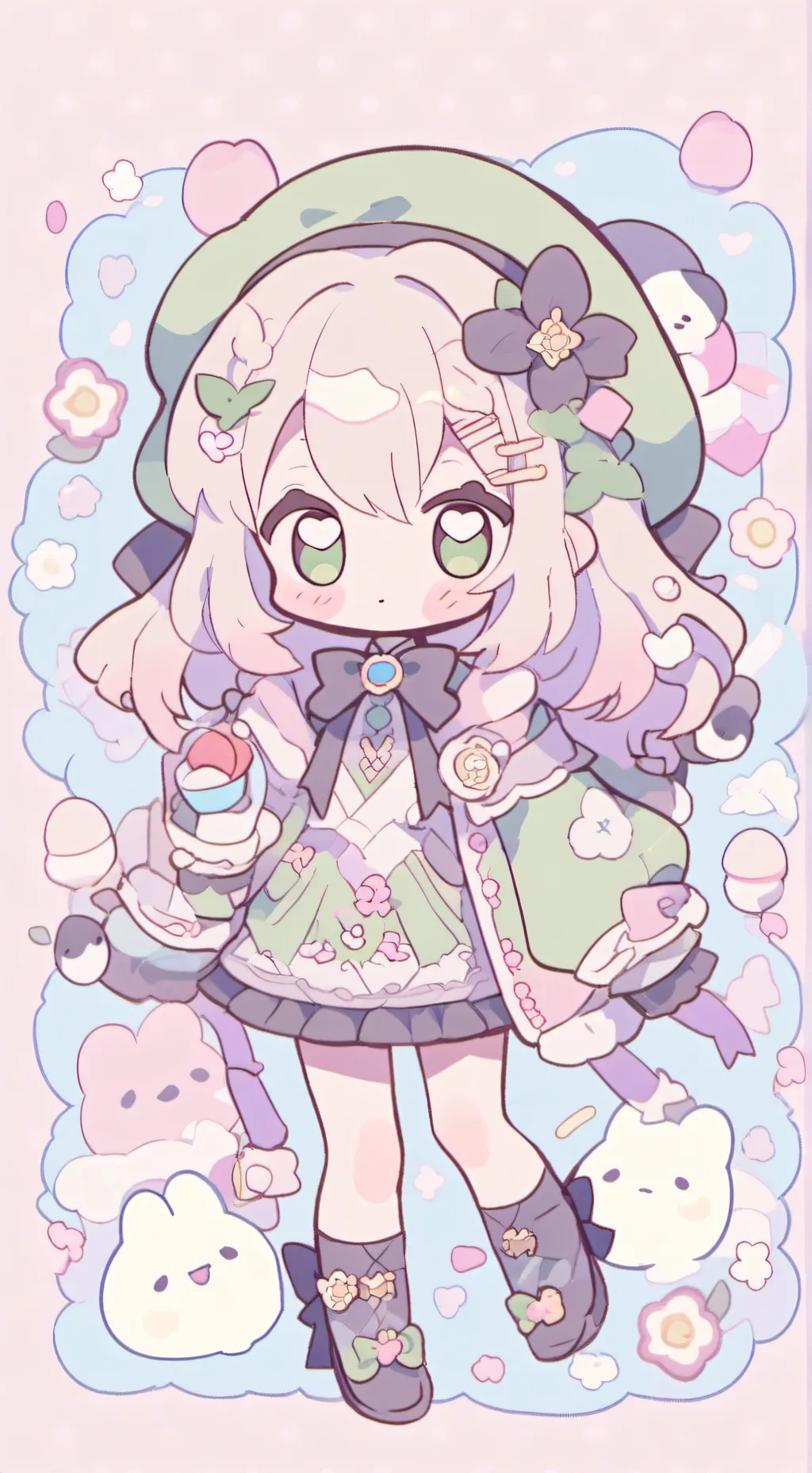 ai character: ✨SML✨ background