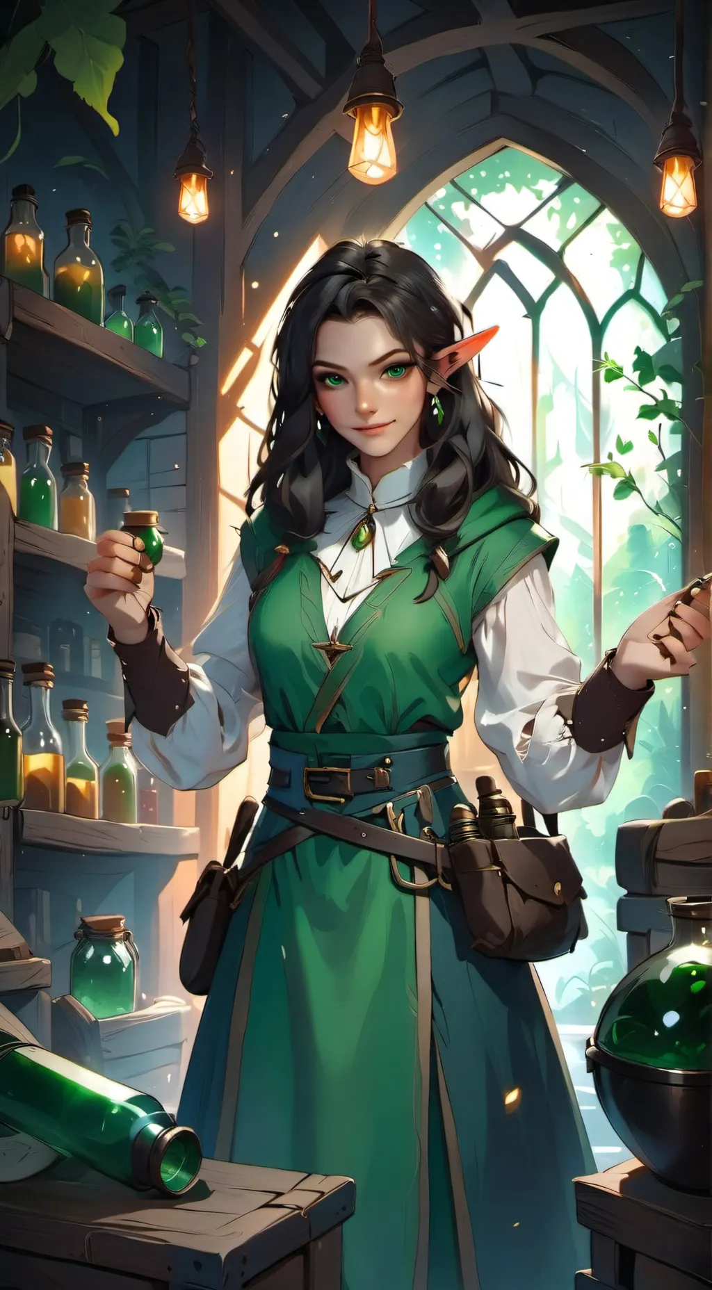 ai character: Mochi  background