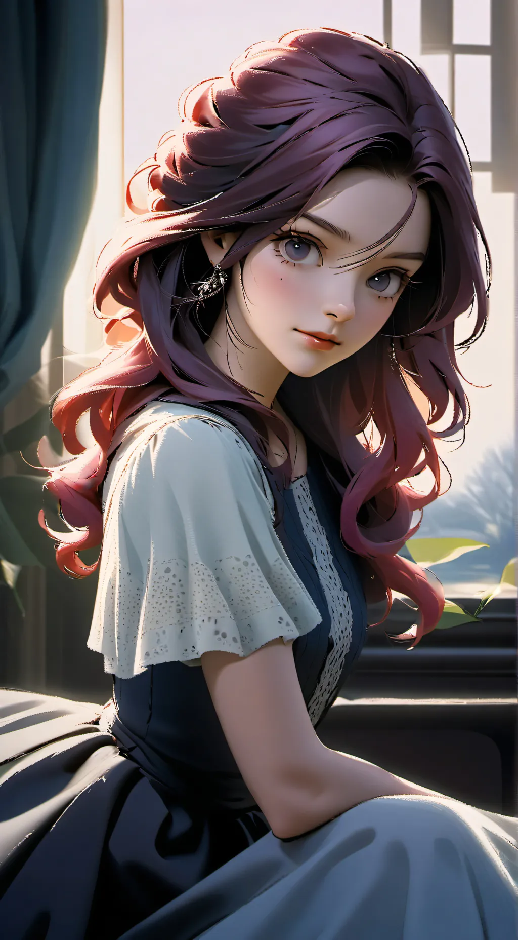 ai character: Eva background