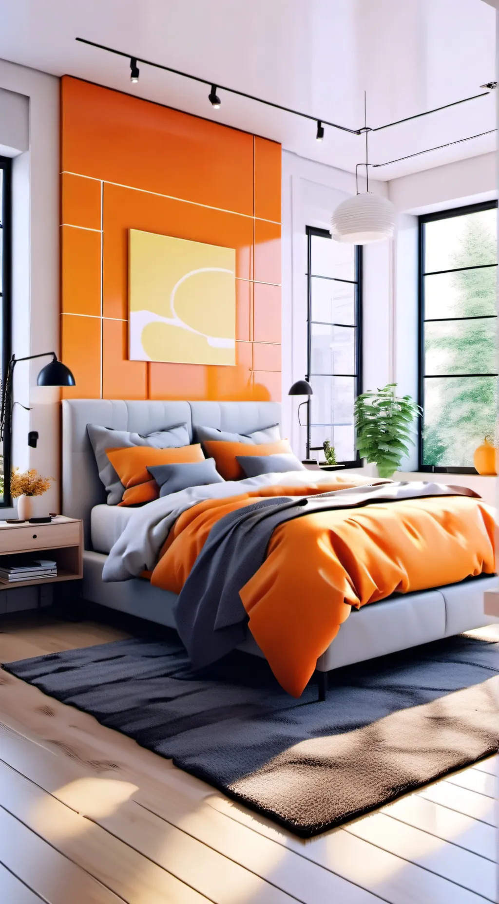 ai character: A cool sleepover background