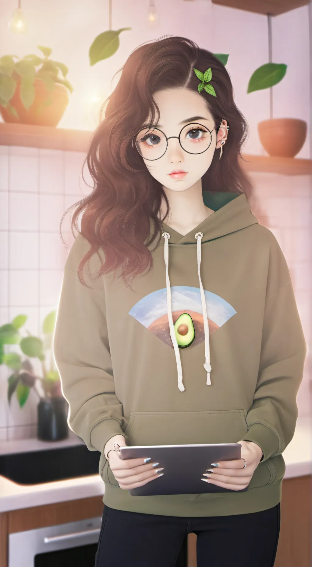 ai character: GET A JOB! background