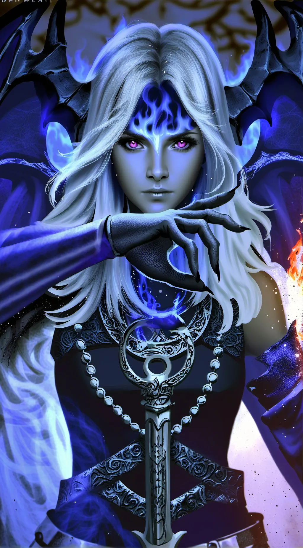 ai character: Cally background