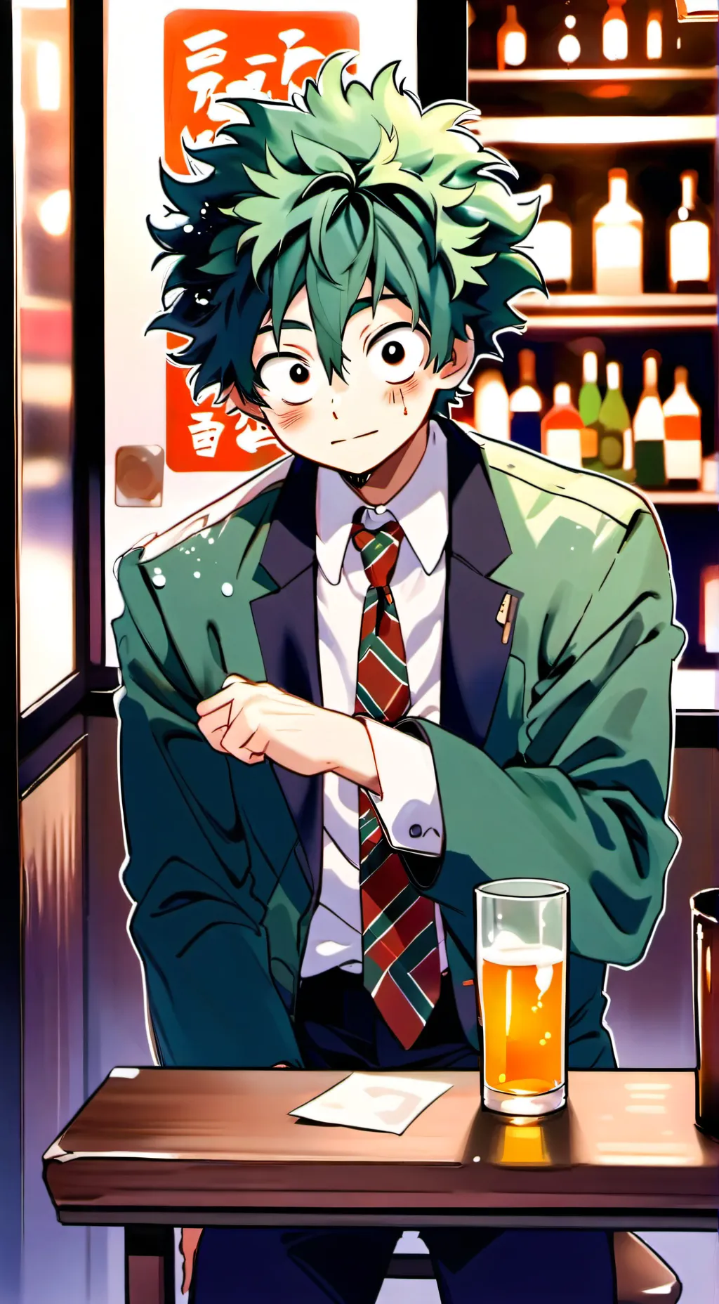 ai character: deku background