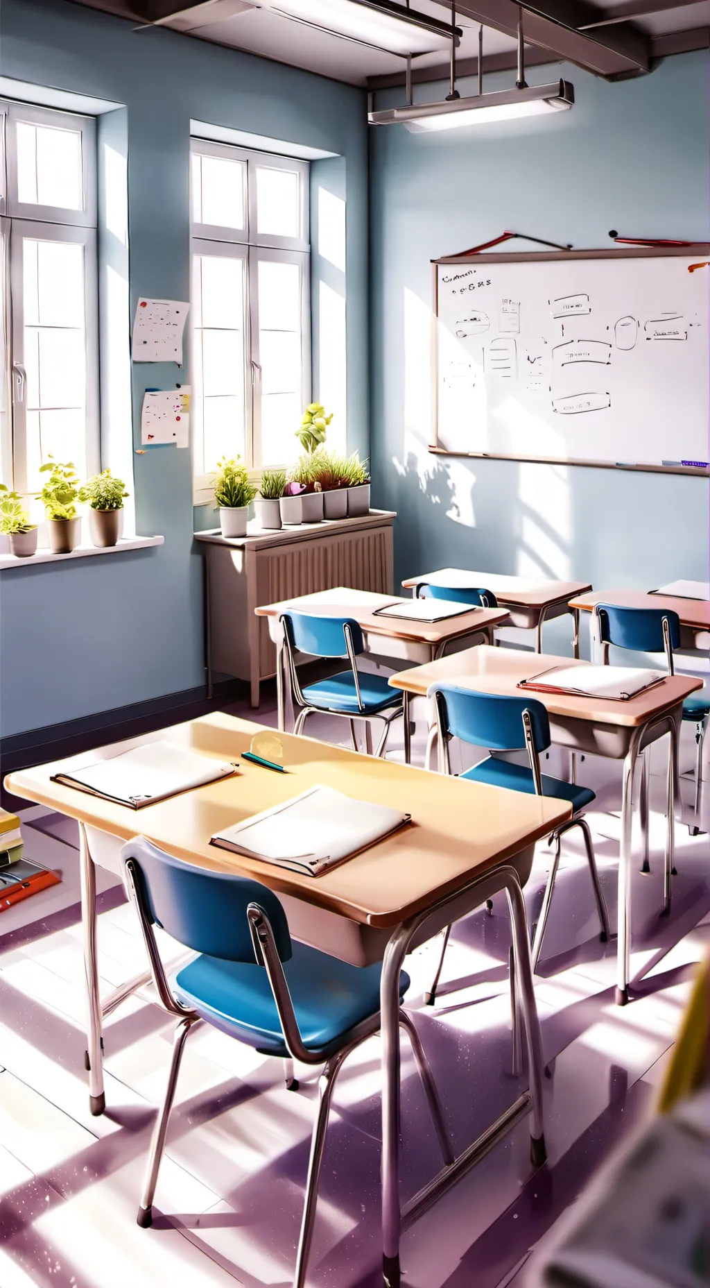 ai character: HOLLYWOOD ARTS background