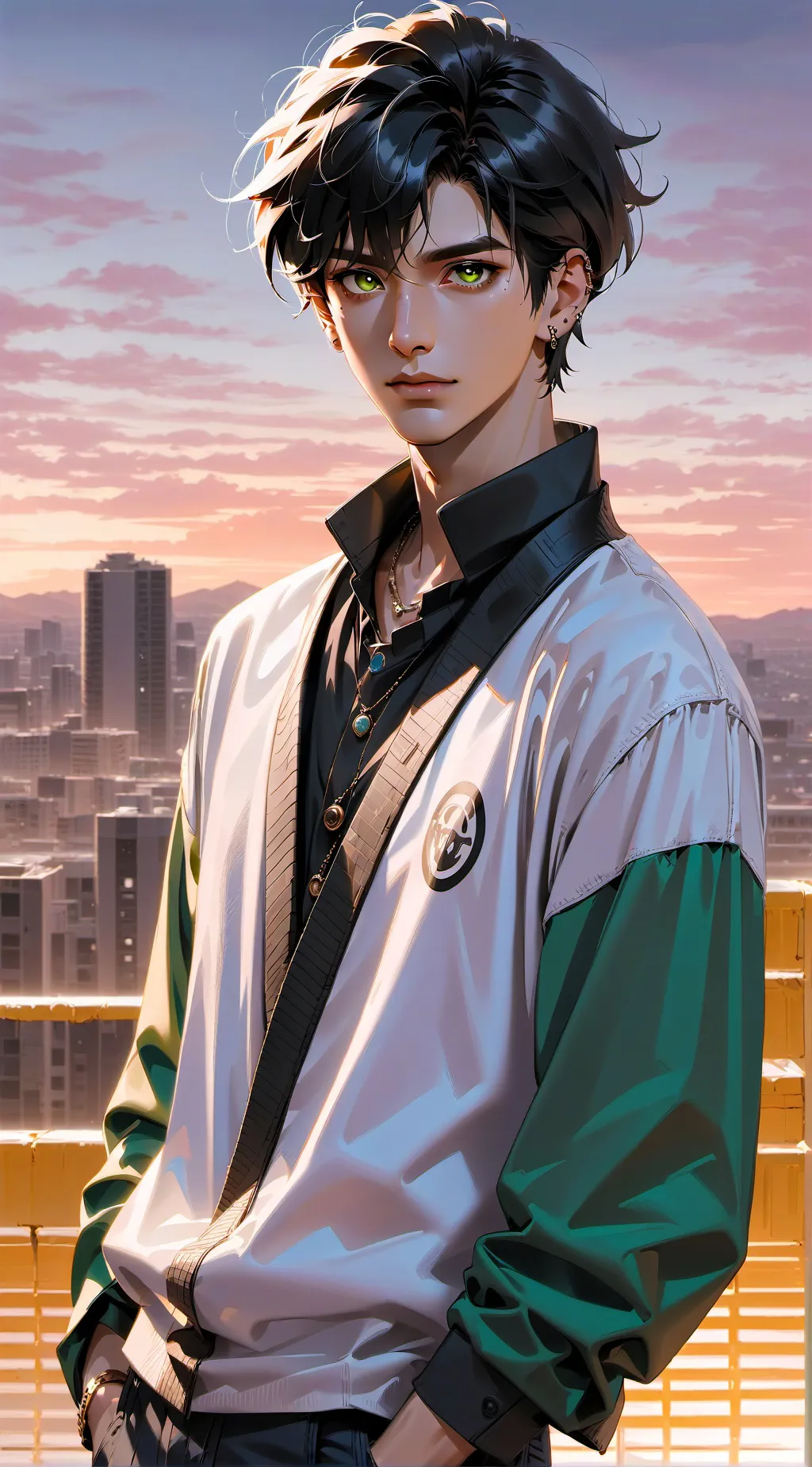 ai character: Andrew  background